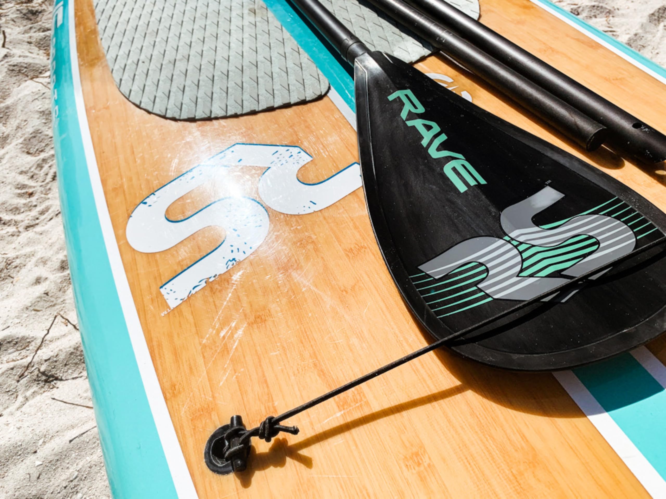 RAVE Sports Pagaie réglable en aluminium 02575 de 175,3 à 215,9 cm