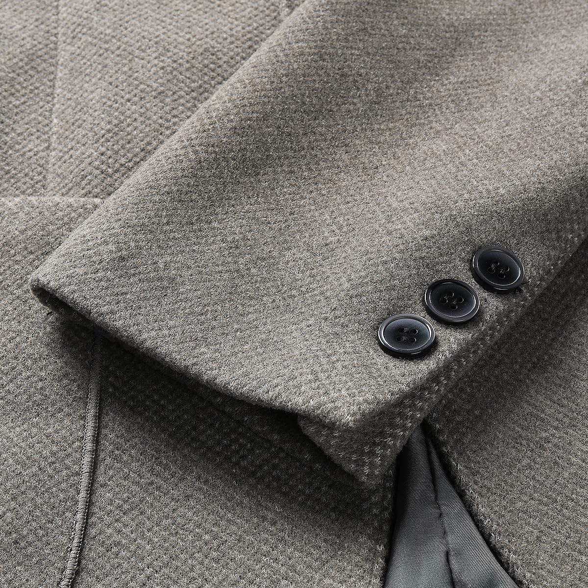 YOUTHUP Sakko Herren Wolle Jacke 2 Knöpfe Slim Fit Sportlich Anzugjacke Winter Tweed Blazer