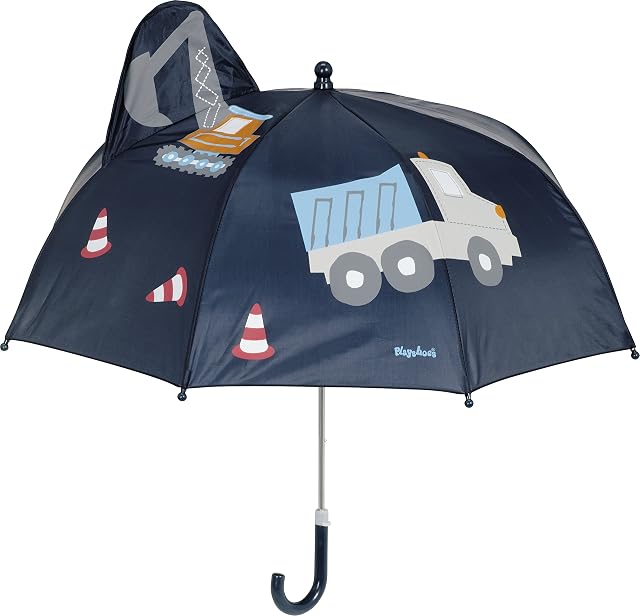 Playshoes Unisex dzieci Kinder Regenschirm Stockschirm mit kindgerechtem Mechanismus