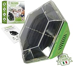 ISOTRONIC dispositivi di allontanamento Uccelli a energia Solare a ultrasuoni saccia piccioni per balconi finestre e Alberi da Frutta Anche per allontanare i Gatti da Automobili e Giardini