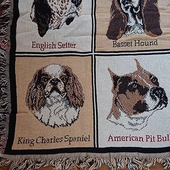 【新品】DOG (20犬種)柄 ラグ/カバー MADE IN U.S.A Amazon.co.jp: DOG (20犬種) 柄 ラグ/カバー MADE IN U.S.A