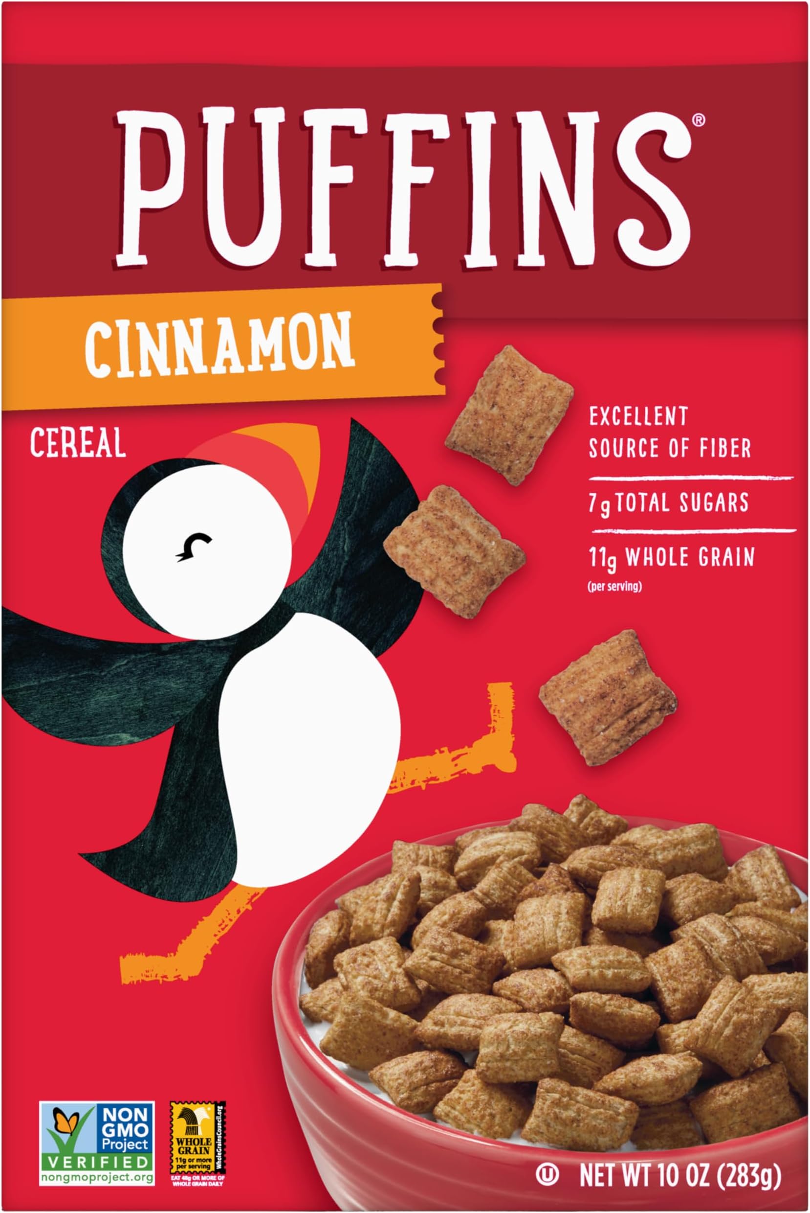 Puffins, Cinnamon, 10 oz