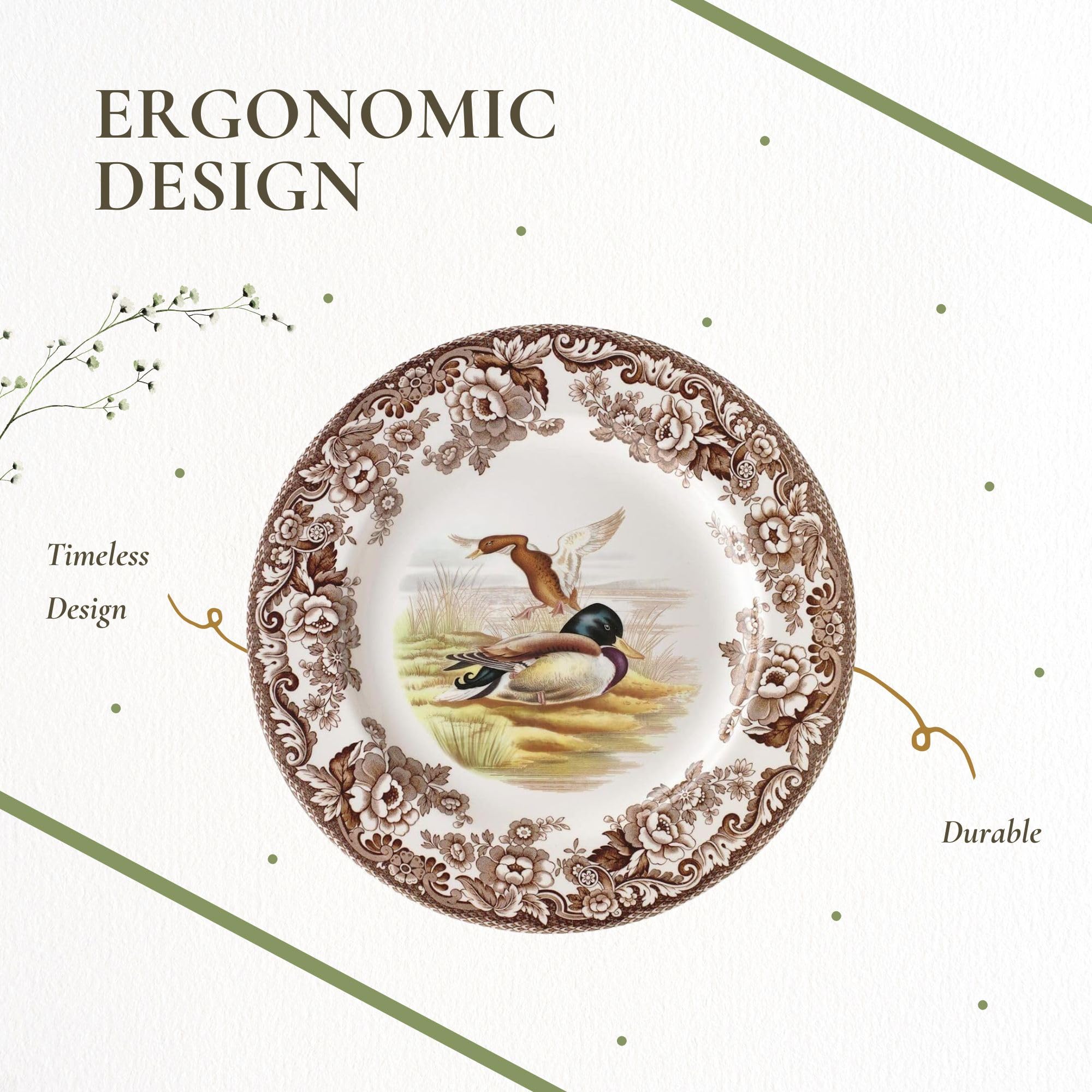 Amazon.com | Spode Woodland Mallard 9