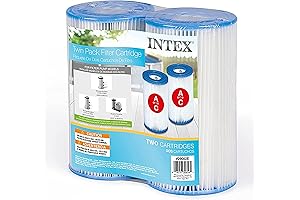 Intex 29002E Type A Pool Filter Cartridge: Easy Cleaning, Efficient Filtration