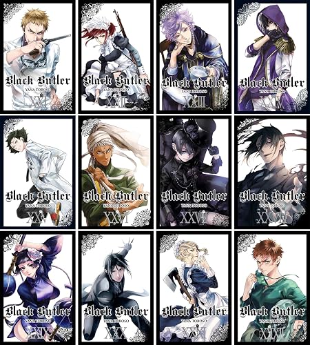 Black Butler Manga Set Vol 21-32 by Yana Toboso, Set of 12 Books