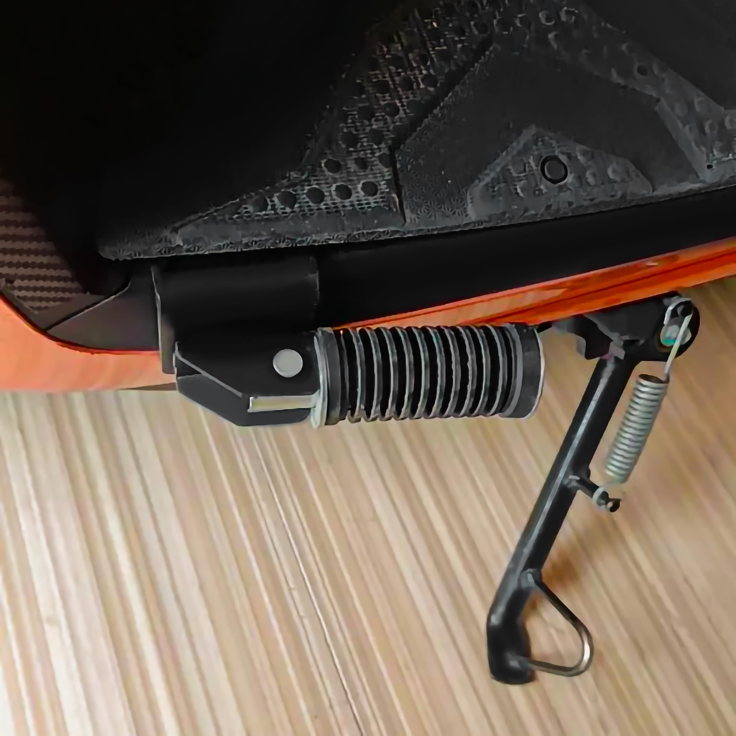 Vordere Fußstütze Elektrisches Fahrrad Fußpedal Faltbare E Bike Fußrasten Fahrradzubehör für Motorrad Roller