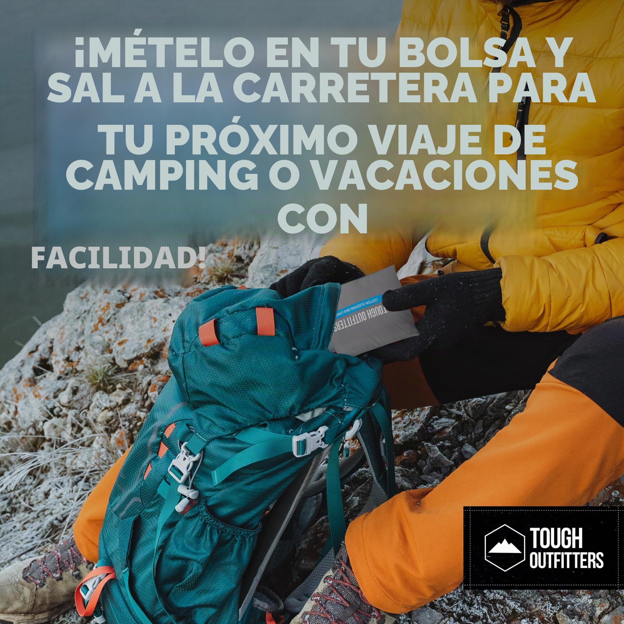 Forro para Saco de Dormir, Saco de Dormir para Adultos y sábanas de Viaje, Saco de Dormir de Viaje para mochileros, hoteles y albergues, Forro Ligero Individual y Doble para Saco de Dormir para
