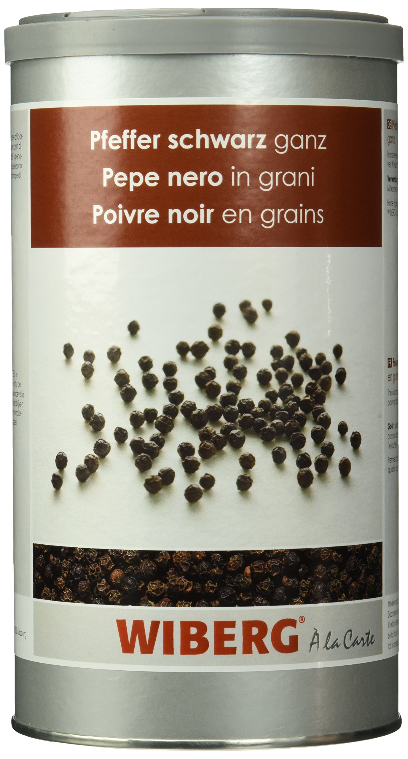 Wiberg Pfeffer schwarz ganz 1200 ml, 1er Pack (1 x 1.2 L)