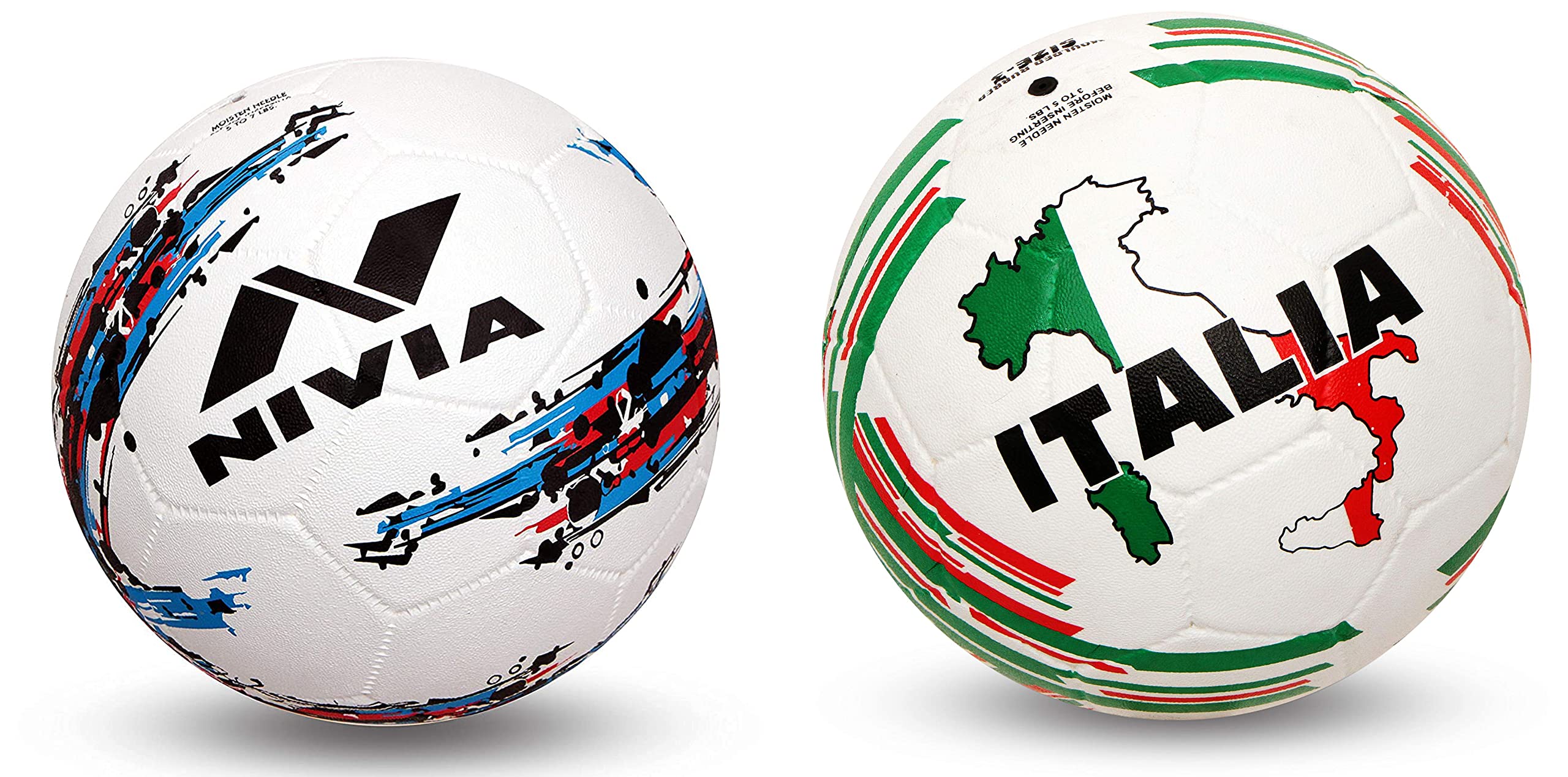 Nivia Storm Football - Size 5 (White), Rubber & Country Colour Size-5 (White/Green) Material: Rubber (B09SG4SHRJ) Amazon Price History, Amazon Price Tracker