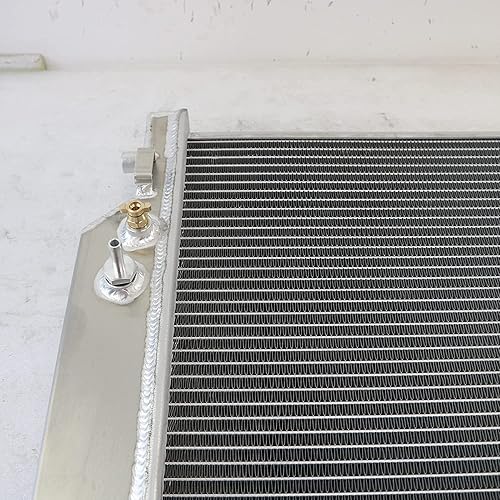 Miniatura 7 de CU2741 Radiador de aluminio de 4 filas para Ford F-250 F-350 F-450 F-550 Super Duty Excursion Powerstroke 6.0L V8 Turbo Diesel MTAT Radiadores de