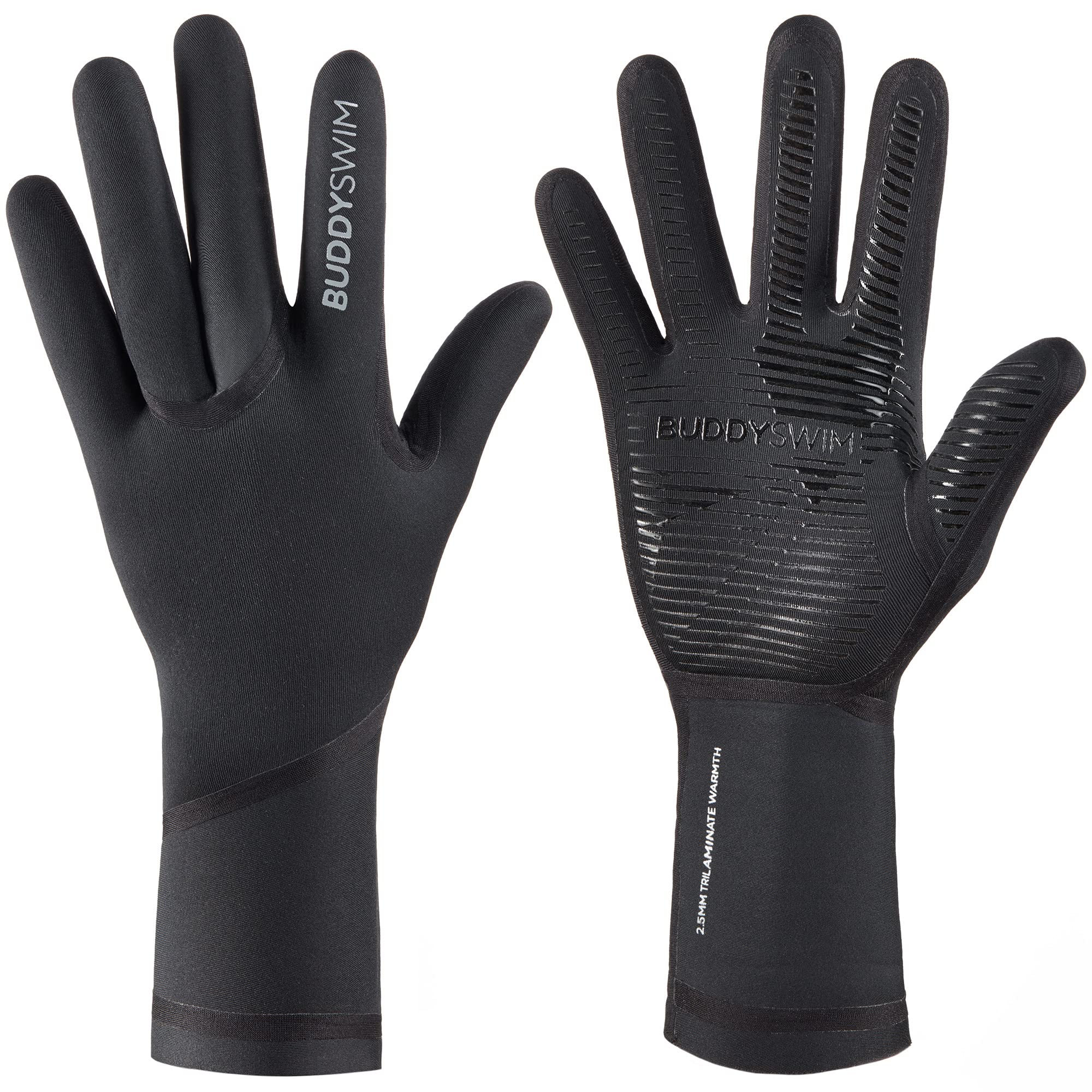 Guanti Impermeabili in Neoprene da 2,5 mm per Il Nuoto in acque libere. Winter Gloves isolanti dal Freddo per Immersioni, Scuba Diving, Kayak, Surf e lavori in Acqua. Guanto Neoprene