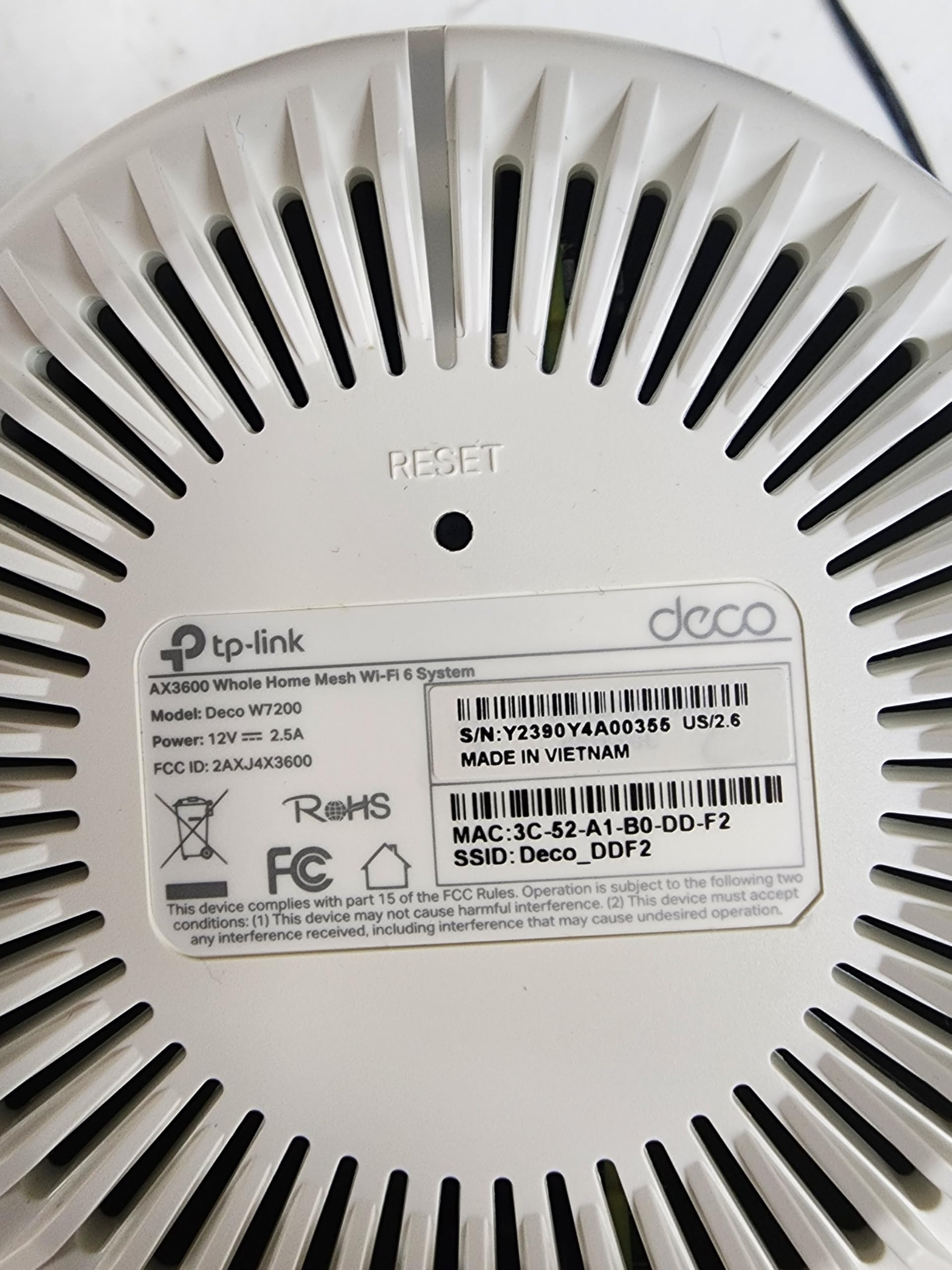 Router WiFi 6 In Rete TP-Link Deco W7200 - Italia