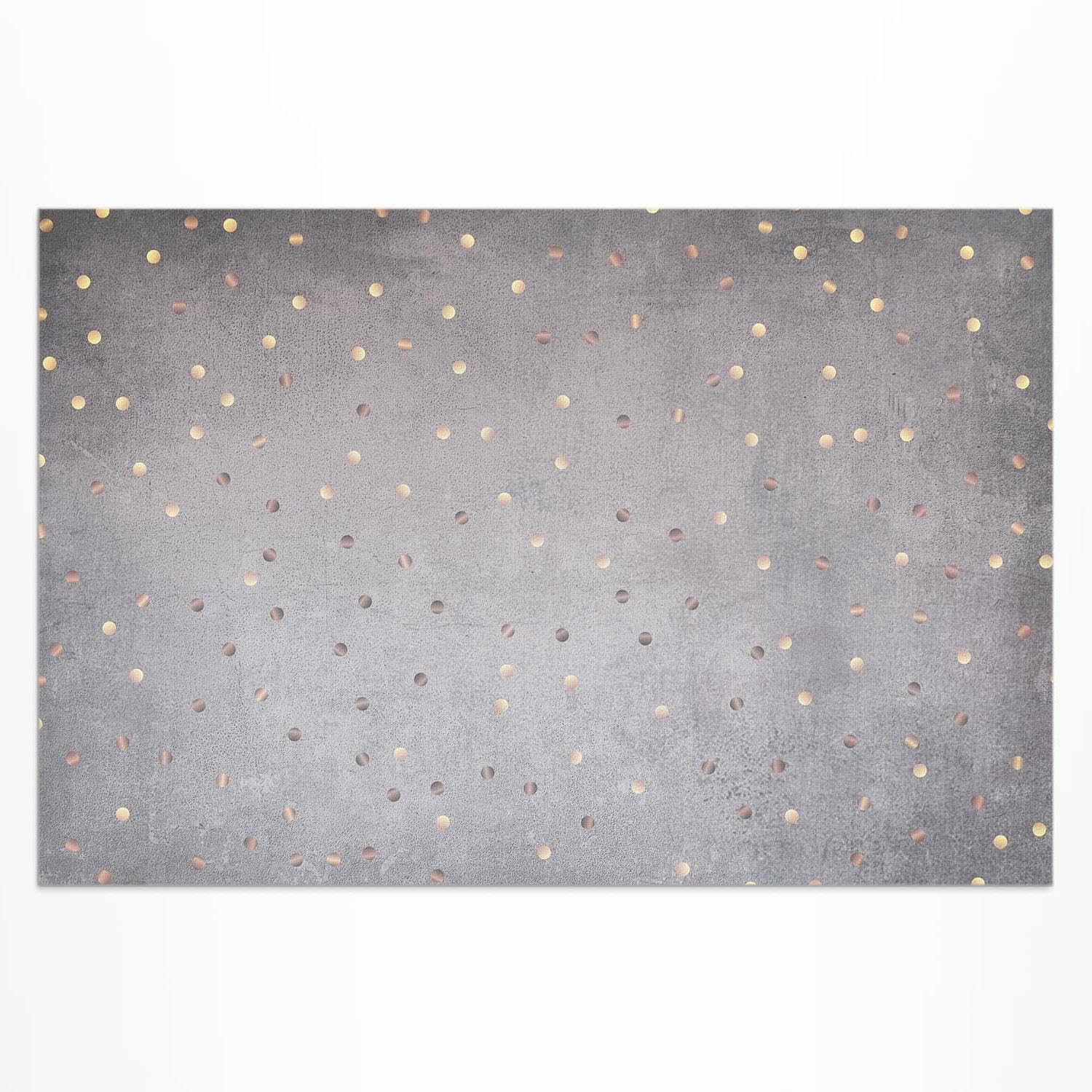 Tapis extérieur jardin 140x210 cm rectangulaire en PVC lavable pour décoration porche