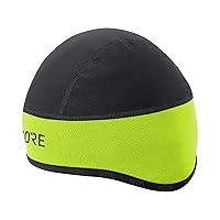 GOREWEAR C3 GORE® WINDSTOPPER® Sotto Casco Helmet, Neon Yellow/Black