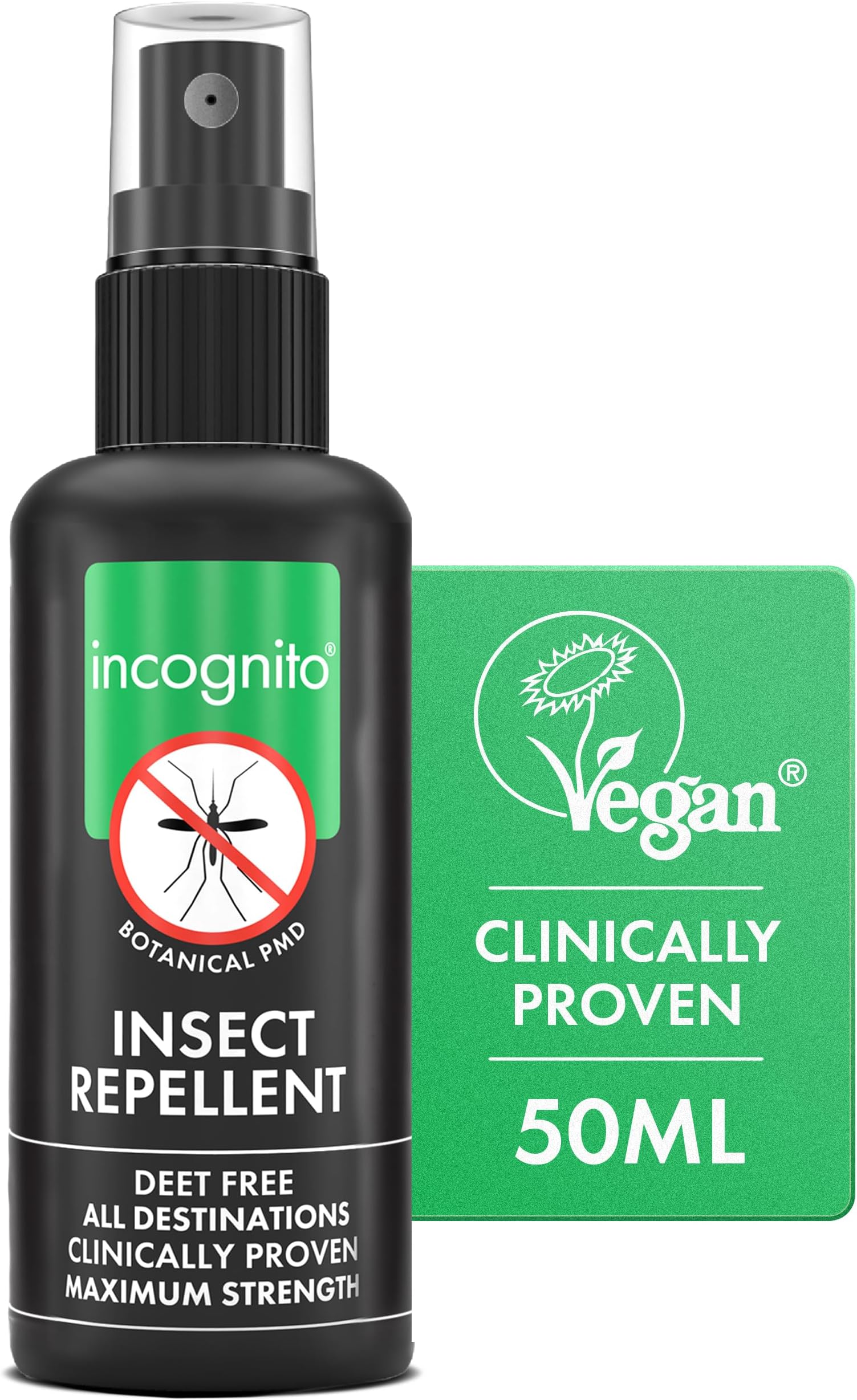 Incognito Insect Repellent Travel Spray, 50 ml, INCOSPRAYTRVNEW