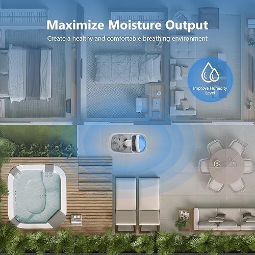 Miniatura 6 de Filtro humidificador WF2 de repuesto para humidificador Vicks Kaz Starry Night Cool Mist V3500N V3700 V3100 V3900 Sunbeam 118 1119 Series Honeywell