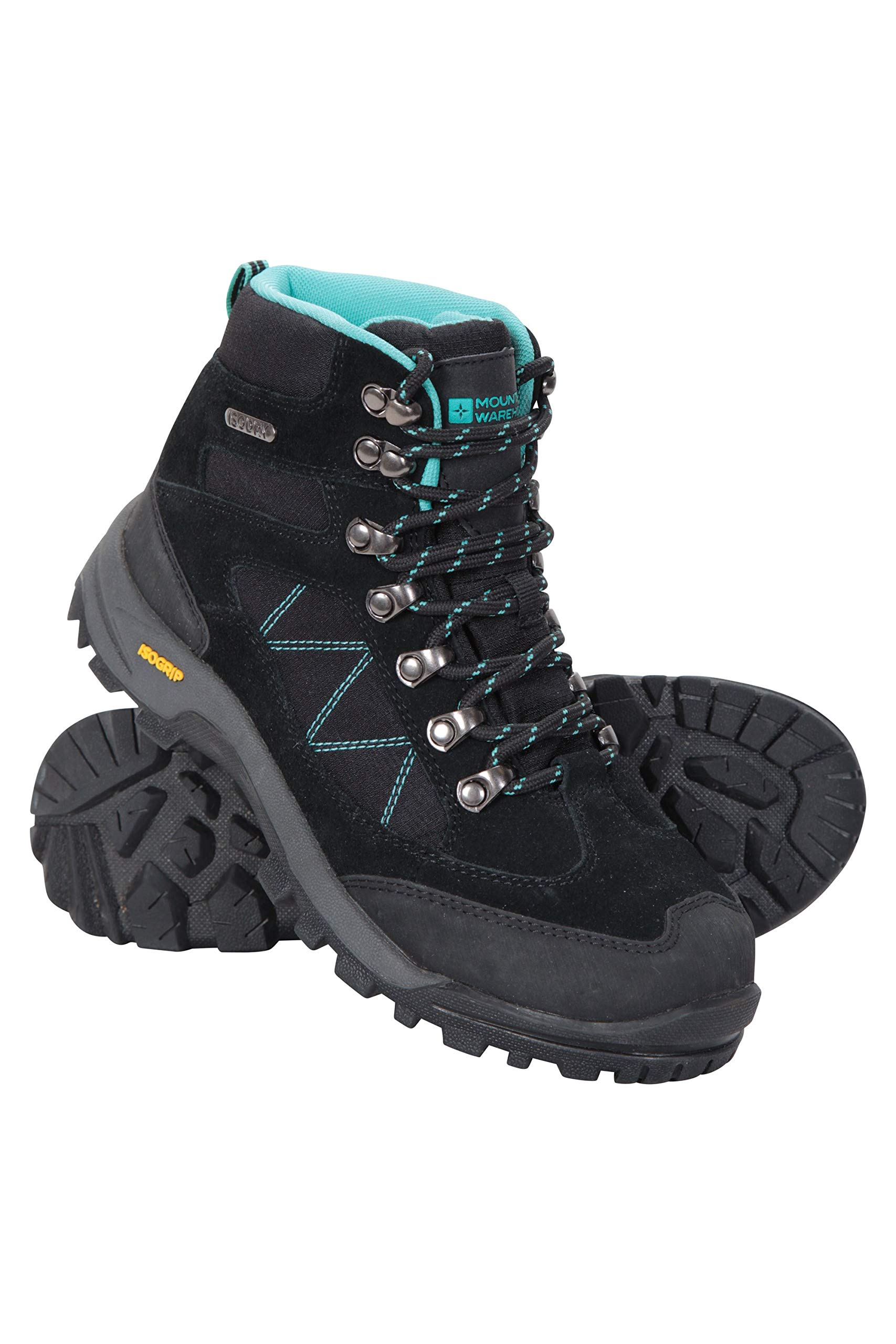 Storm Womens Waterproof Boots - Breathable Ladies Shoes, Quick Drying, Durable Footwear, Rubber Outsole - for Hiking, Travelling, Trekking