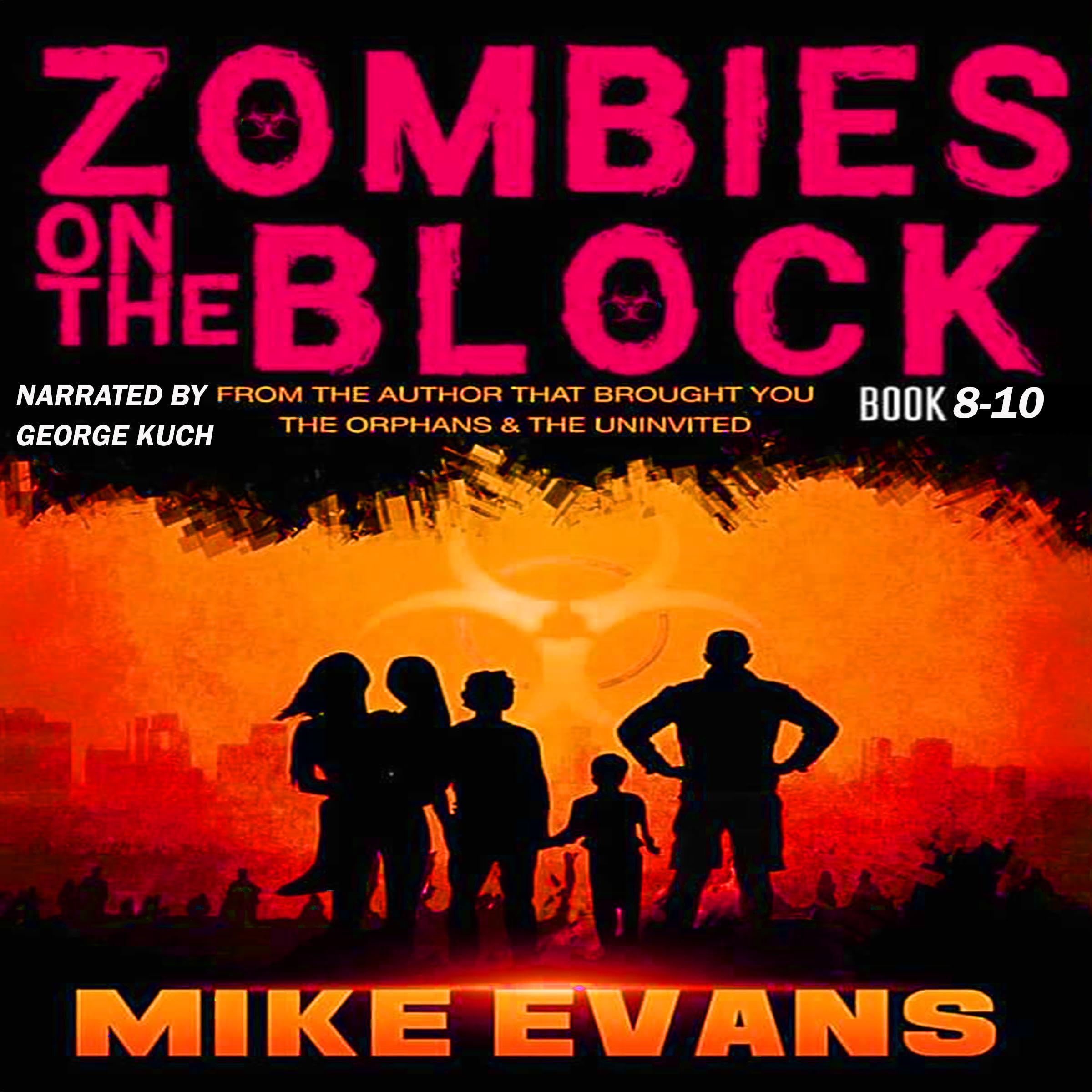 Cover art for Zombies on the Block 8, 9, & 10