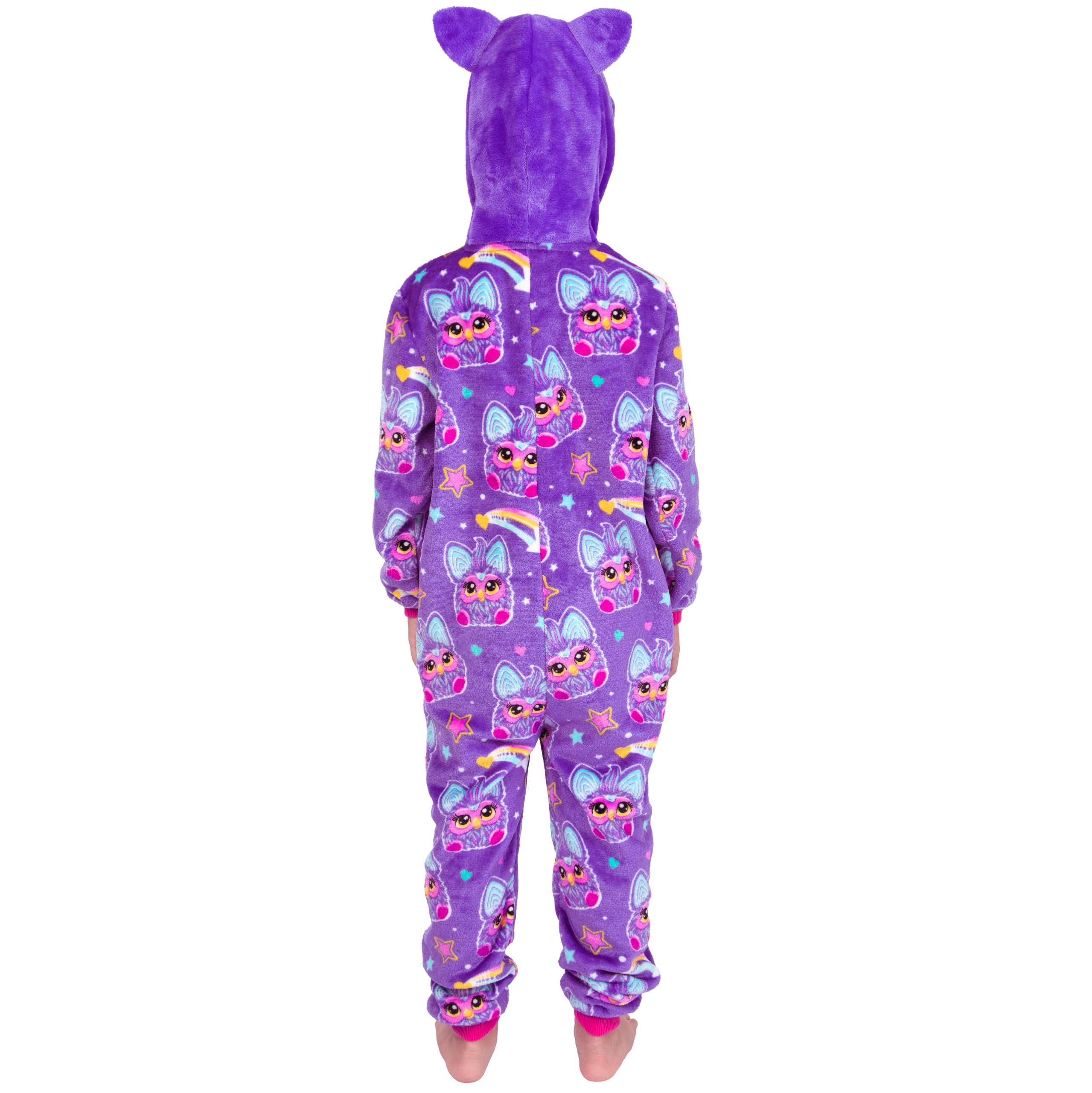 Furby Mono Pijama Niña | Pijama Polar Niña | Pijamas Polares | 4 E 10 Años