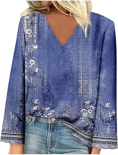 Lady Tank Pull On Matter Classic Long Sleeved Concert Tops Polyester Cotton Dot V Neckline