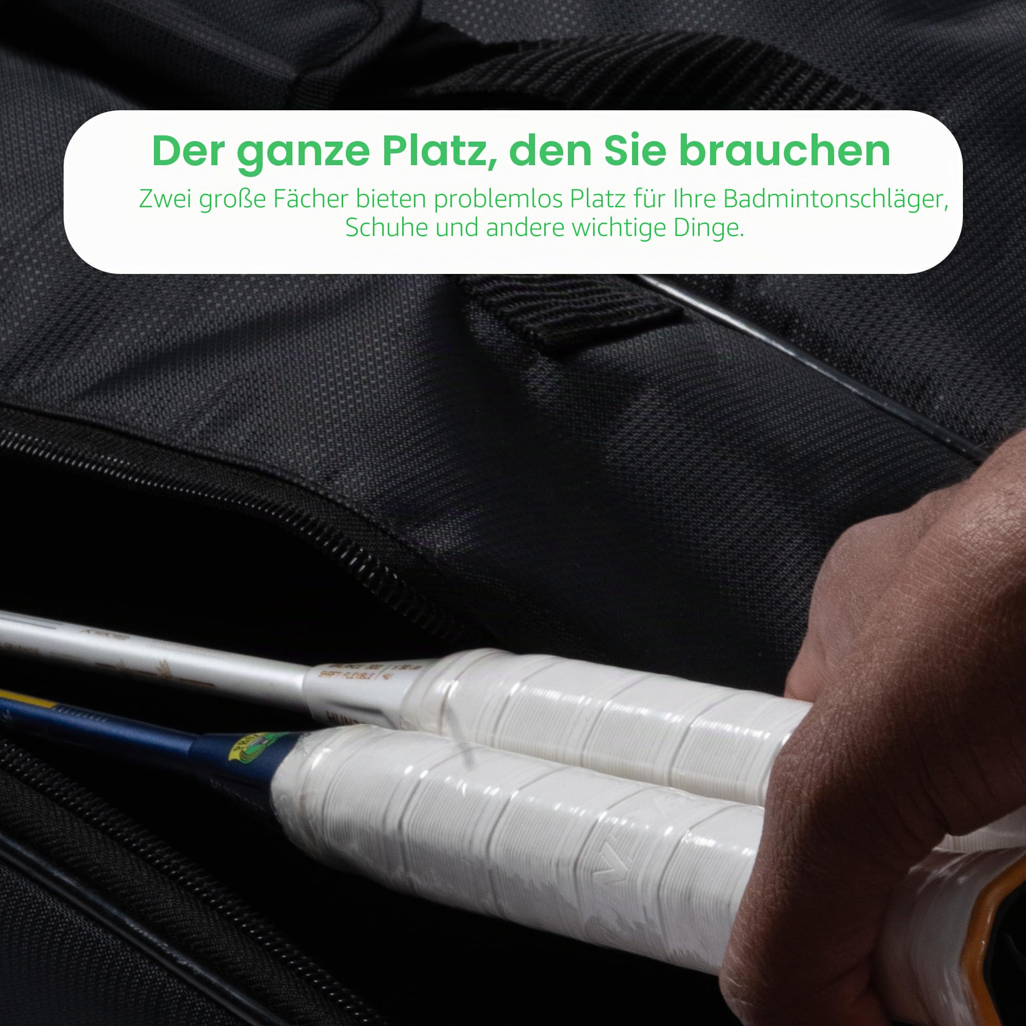 HUNDRED Glacio Pack Sporttasche | Große Sporttasche mit separatem Schuhfach, Nassfach und verstellbaren Gurten | Ideal für Fitnessstudio, Reisen, Cricket, Fußball und Outdoor-Aktivitäten
