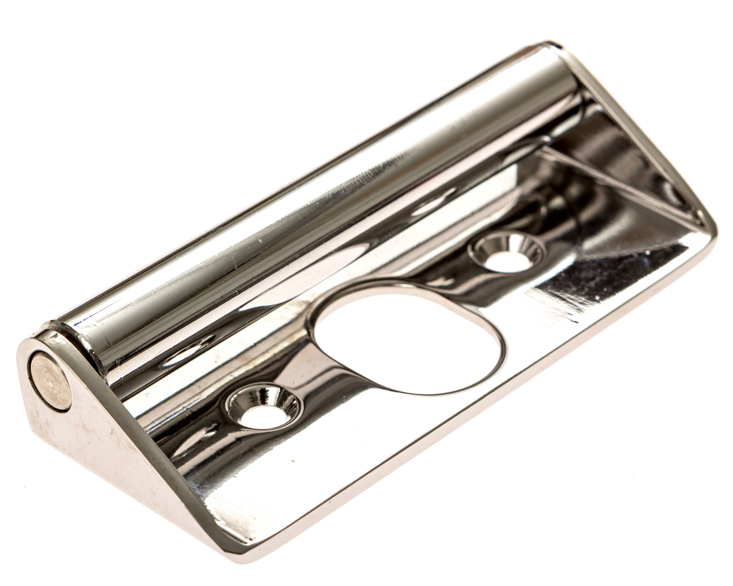 Professional Buzz Stop (Chrome) - Fits Fender Jazzmaster & Jaguar Guitars - Buzzstop Supports Tremolo