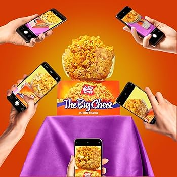 Amazon.com: Jolly Time The Big Cheez, Cheddar Cheese Microwave