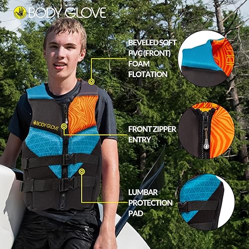 Miniatura 4 de Body Glove Mens Phantom USCGA Life Jacket PFD
