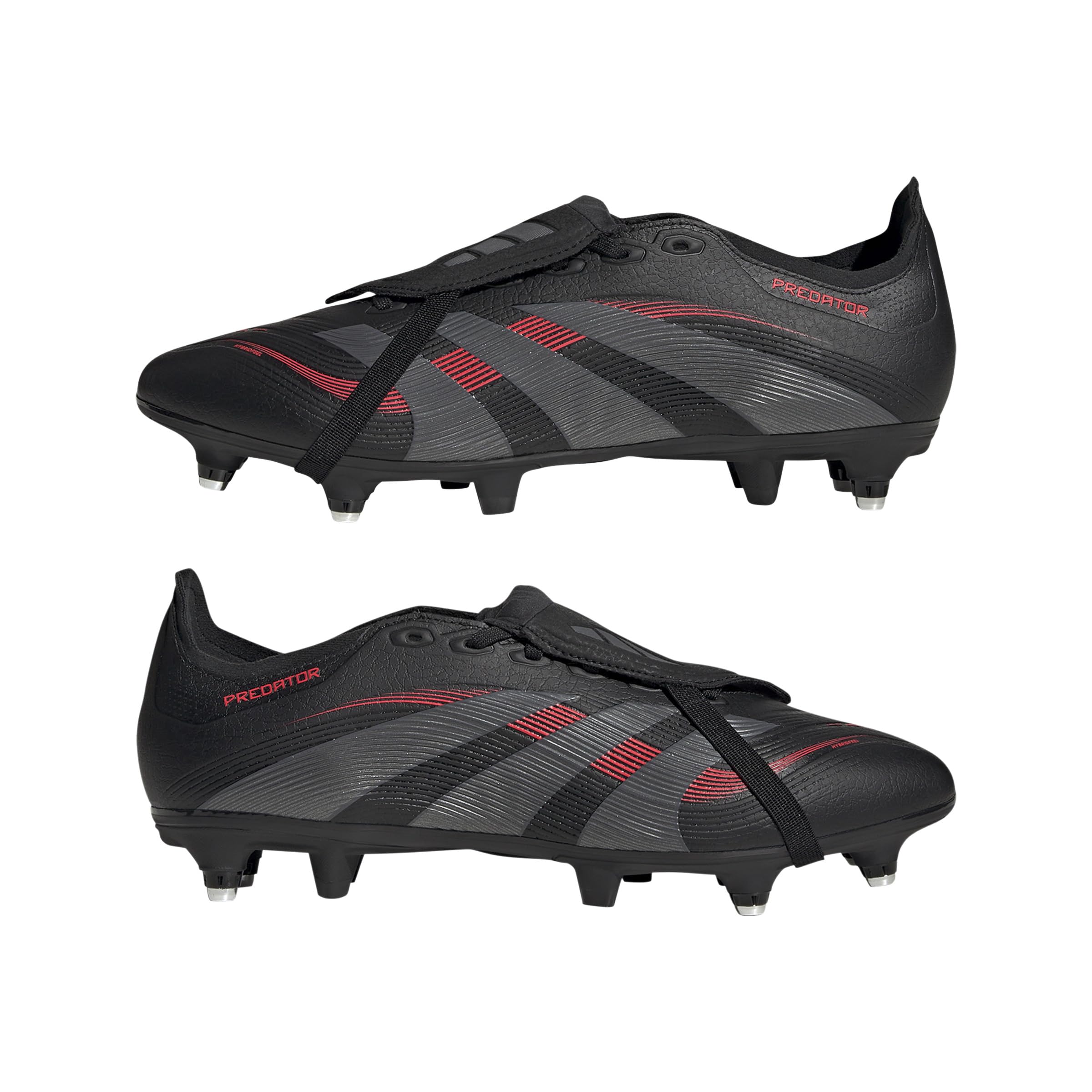 adidas Unisex Bota de fútbol con lengüeta Plegable Predator League césped Natural húmedo