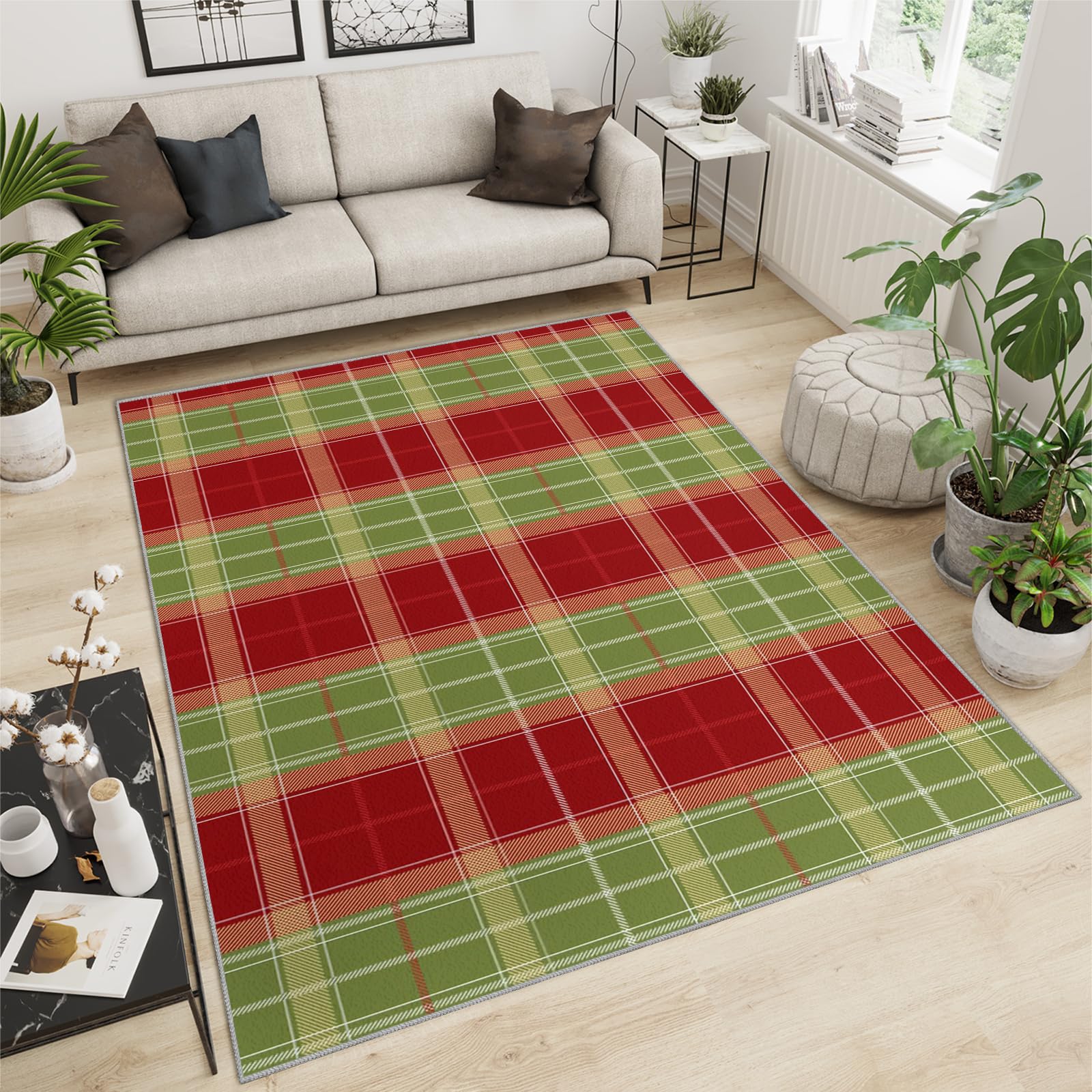 Tapis de cuisine de Noël antidérapant et lavable pour sécuriser les sols de cuisine
