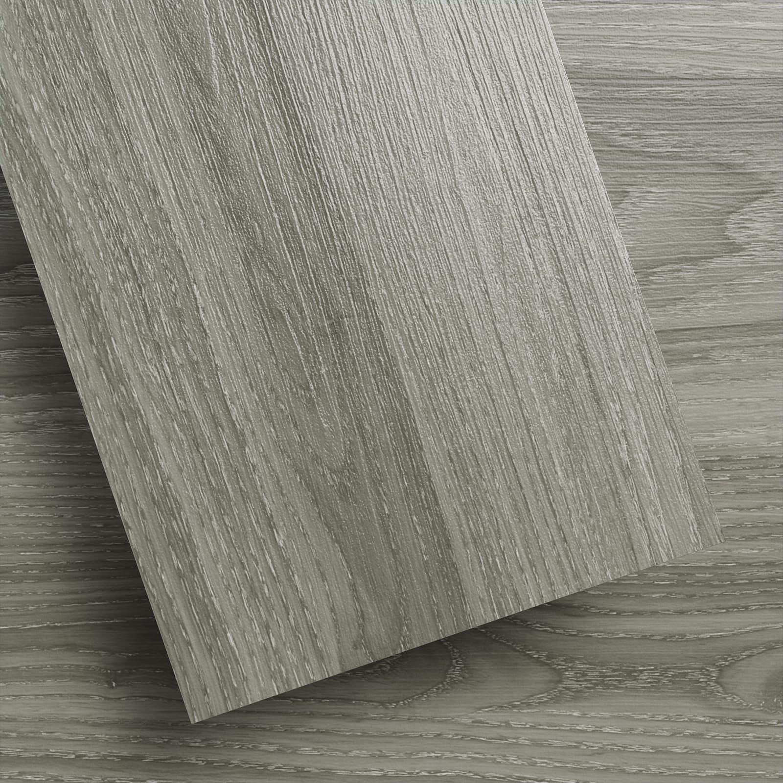 Vinyl Flooring - Lino Flooring,Peel and Stick Floor Tiles Self Adhesive Vinyl Flooring,2.0mm 15cm×15cm 1 Piece Enviornmentally Friendly for Kitchen Bathroom Office (White Oak Sample)
