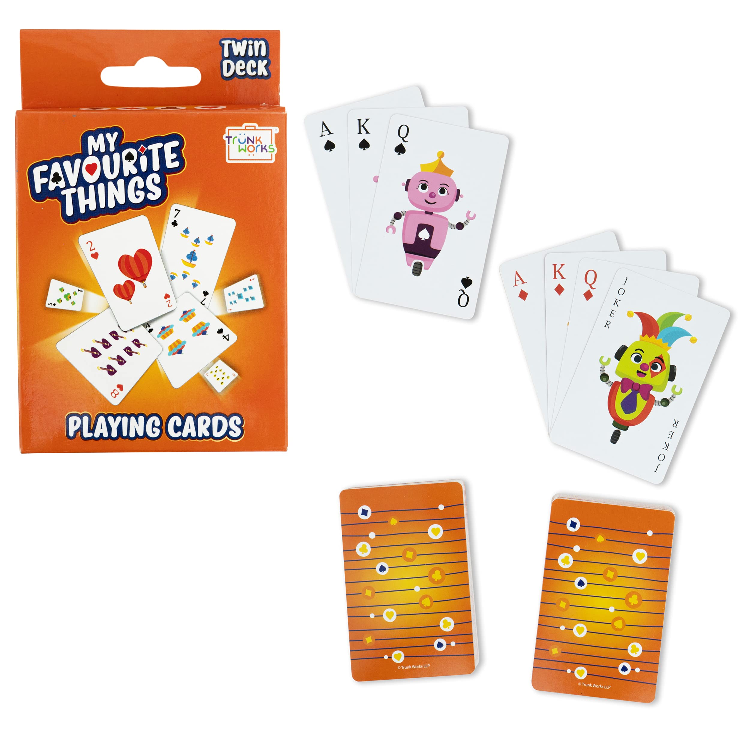 Trunk Works My Favourite Things - Playing Cards for Children: Buy