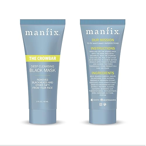 Miniatura 6 de Mascarilla facial de limpieza profunda de carbón negro, 2 onzas