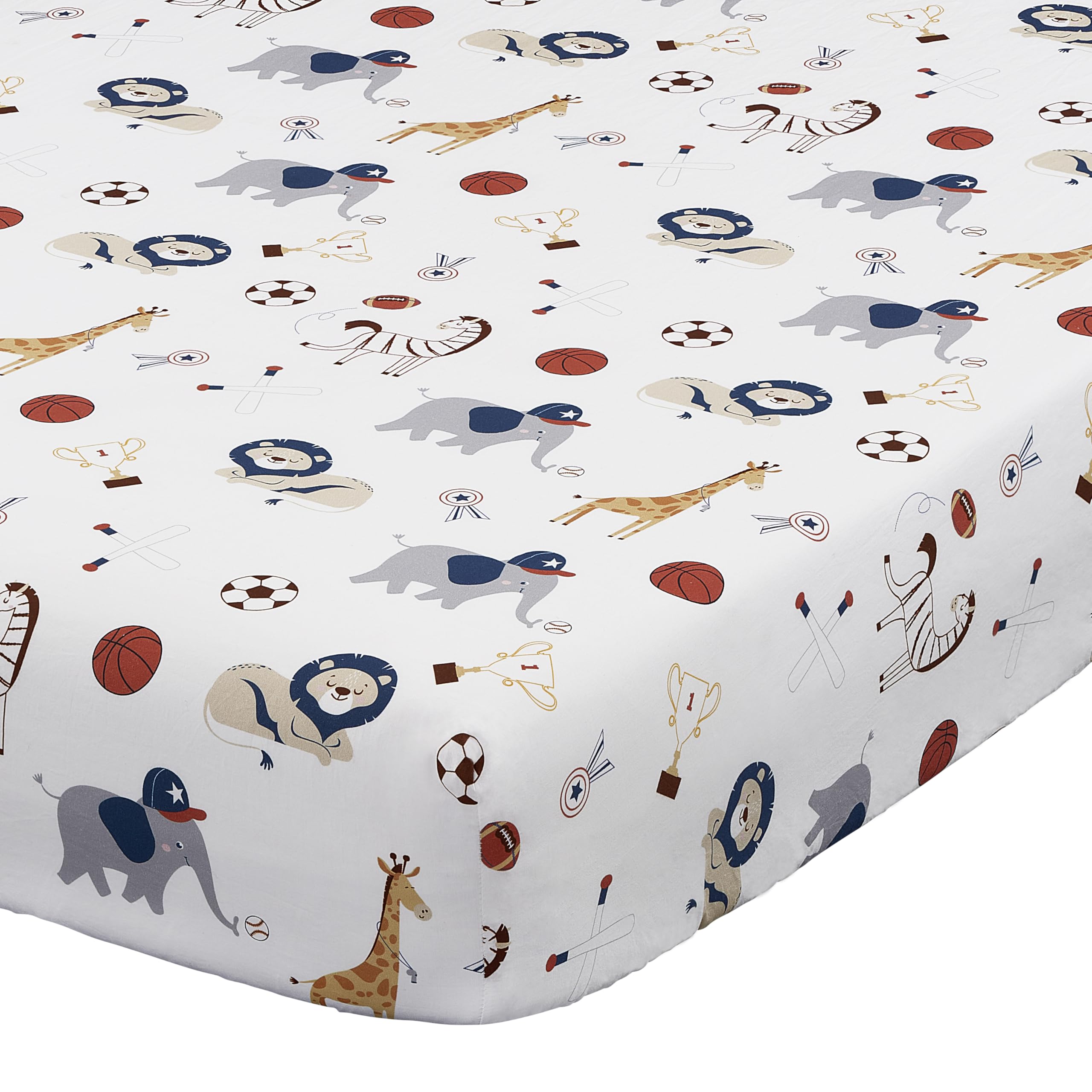 Oxford Baby Zoo Sports - Ropa de Cama para guardería (3 Piezas)