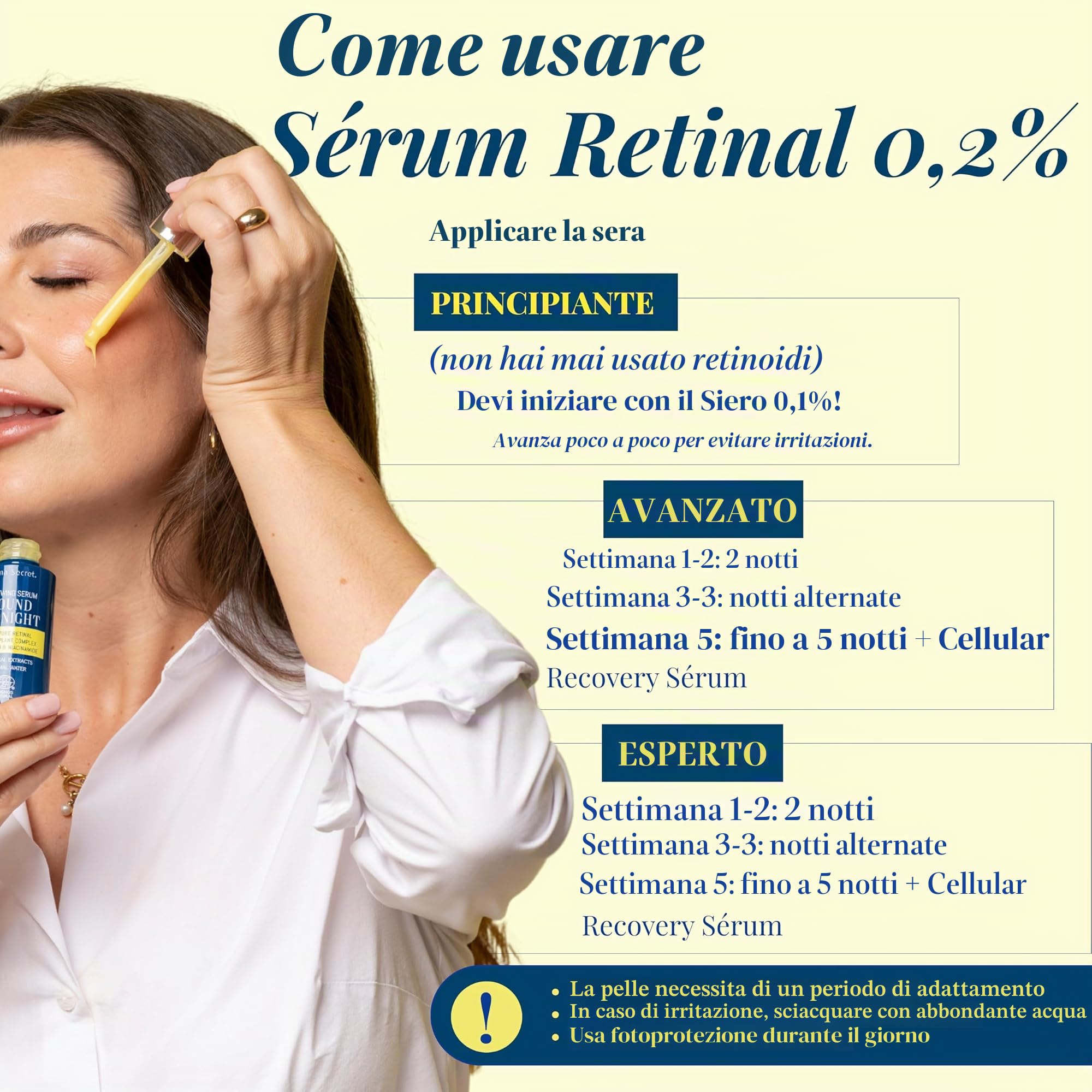 Ecocert Cosmos Natural, siero viso retinale multi-incapsulato + contorno occhi antirughe, idratante notte per tutti i tipi di pelle, siero ringiovanente, rigenerante, illuminante, vegano, Ecocert