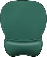 Vista 20 de MROCO Alfombrilla ergonómica para mouse con reposamuñecas de gel, cómoda alfombrilla de mouse con superficie de soporte de muñeca suave y base