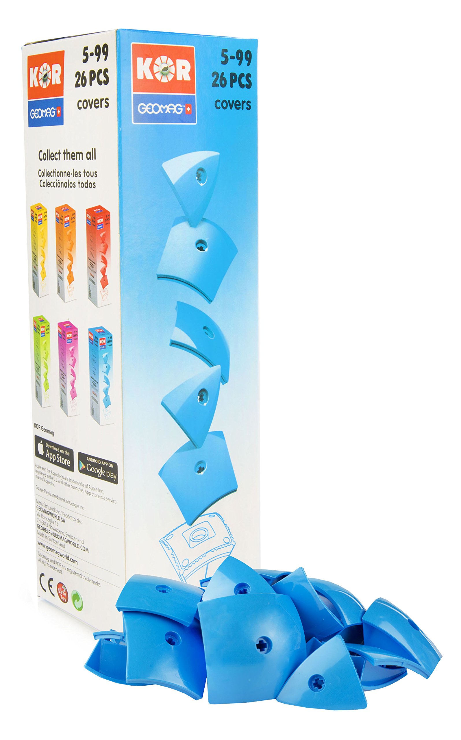 GeomagKOR 573 Cover - Blue (Pack of 26)