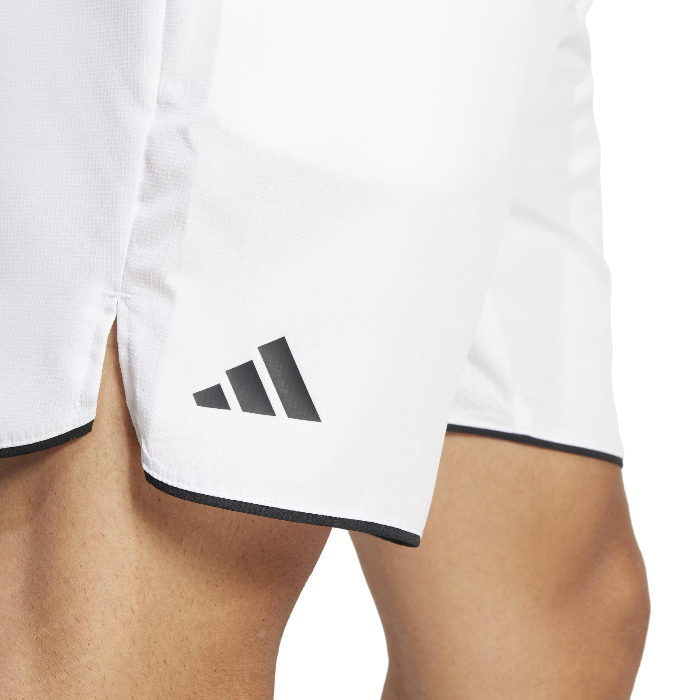 adidas Homme Club Tennis Climacool Shorts, White, M 7 inch