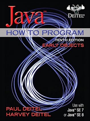 Java How To Program (Early Objects) 10, Deitel, Paul, eBook - Amazon.com