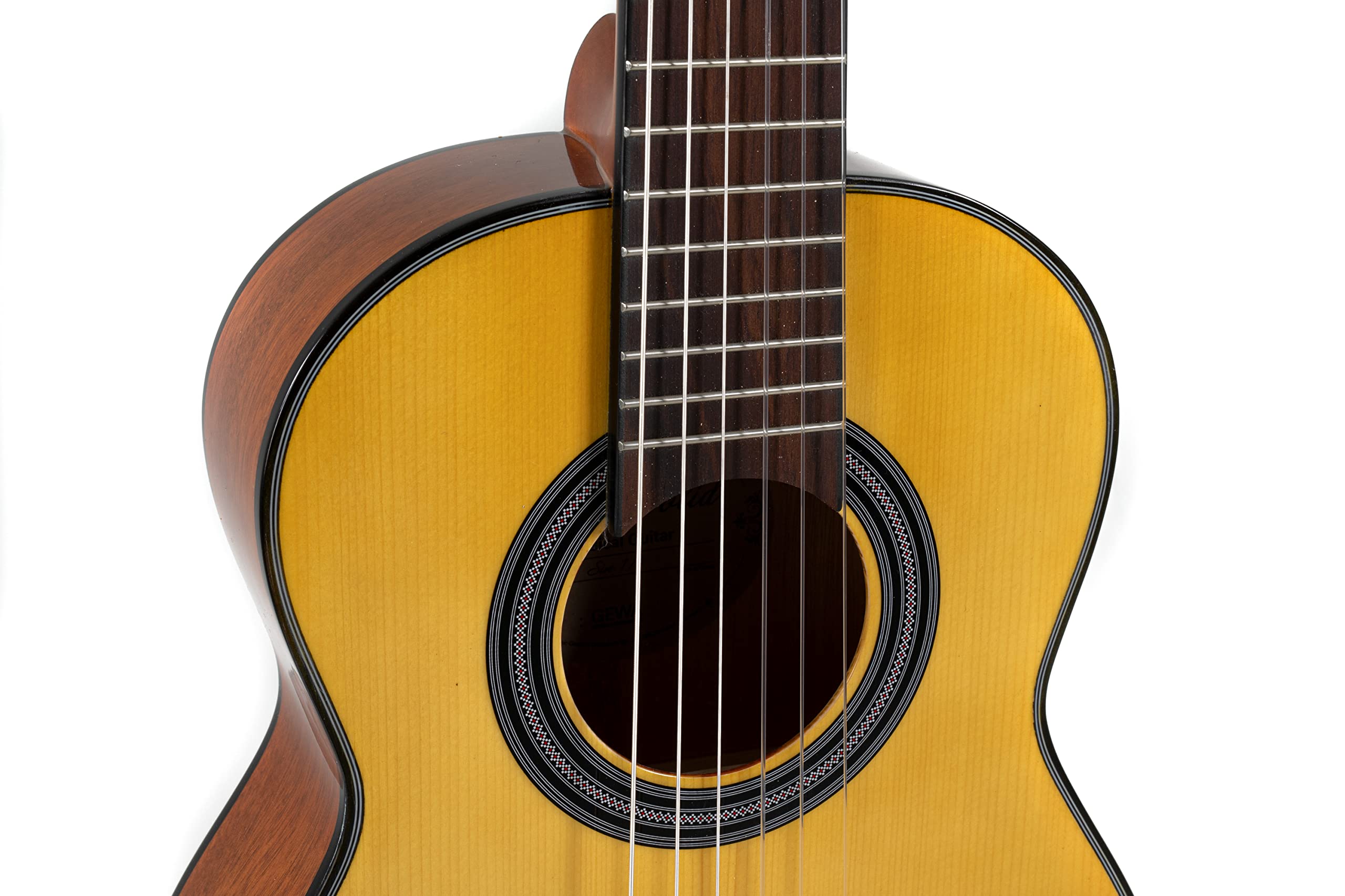 GEWA Klassikgitarre Student Fichte Solid Top 1/4 Natur
