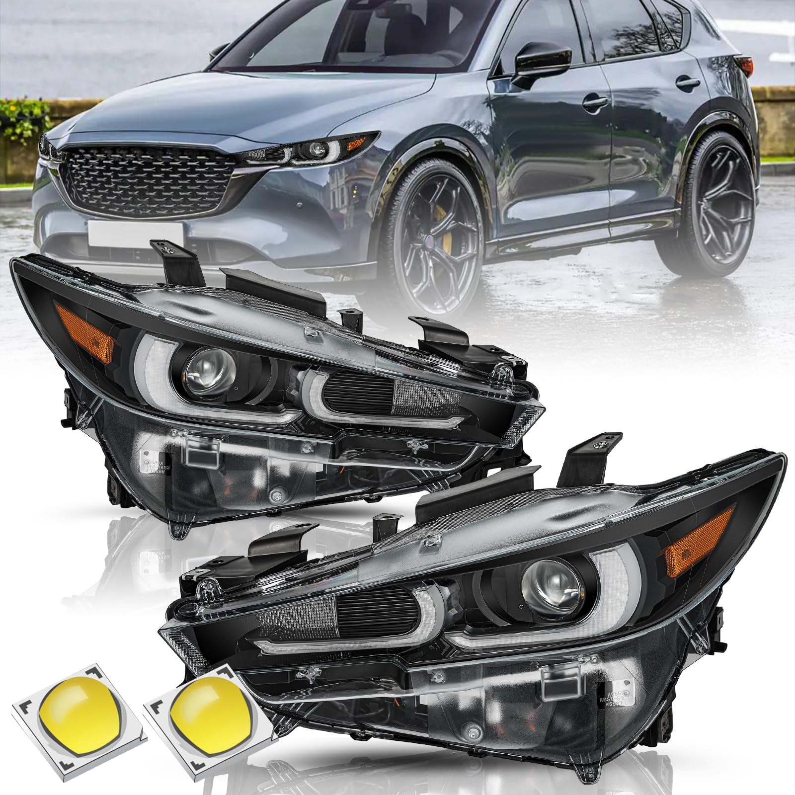 Amazon.com: TUSDAR Fit for 2022-2024 Mazda CX-5 Projector