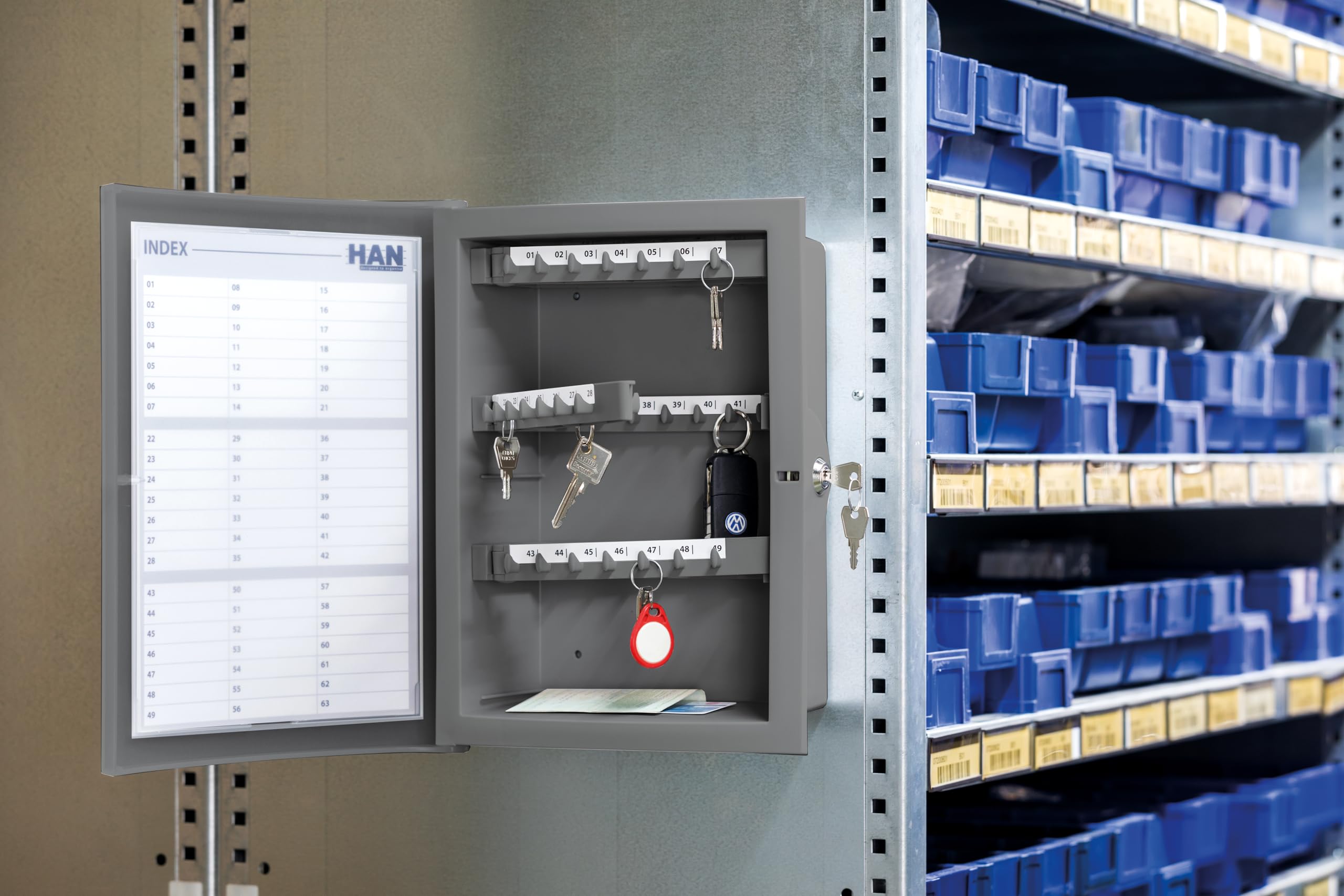 Amazon.com : HAN 4023-11, Key Cabinet Index. Individual Design