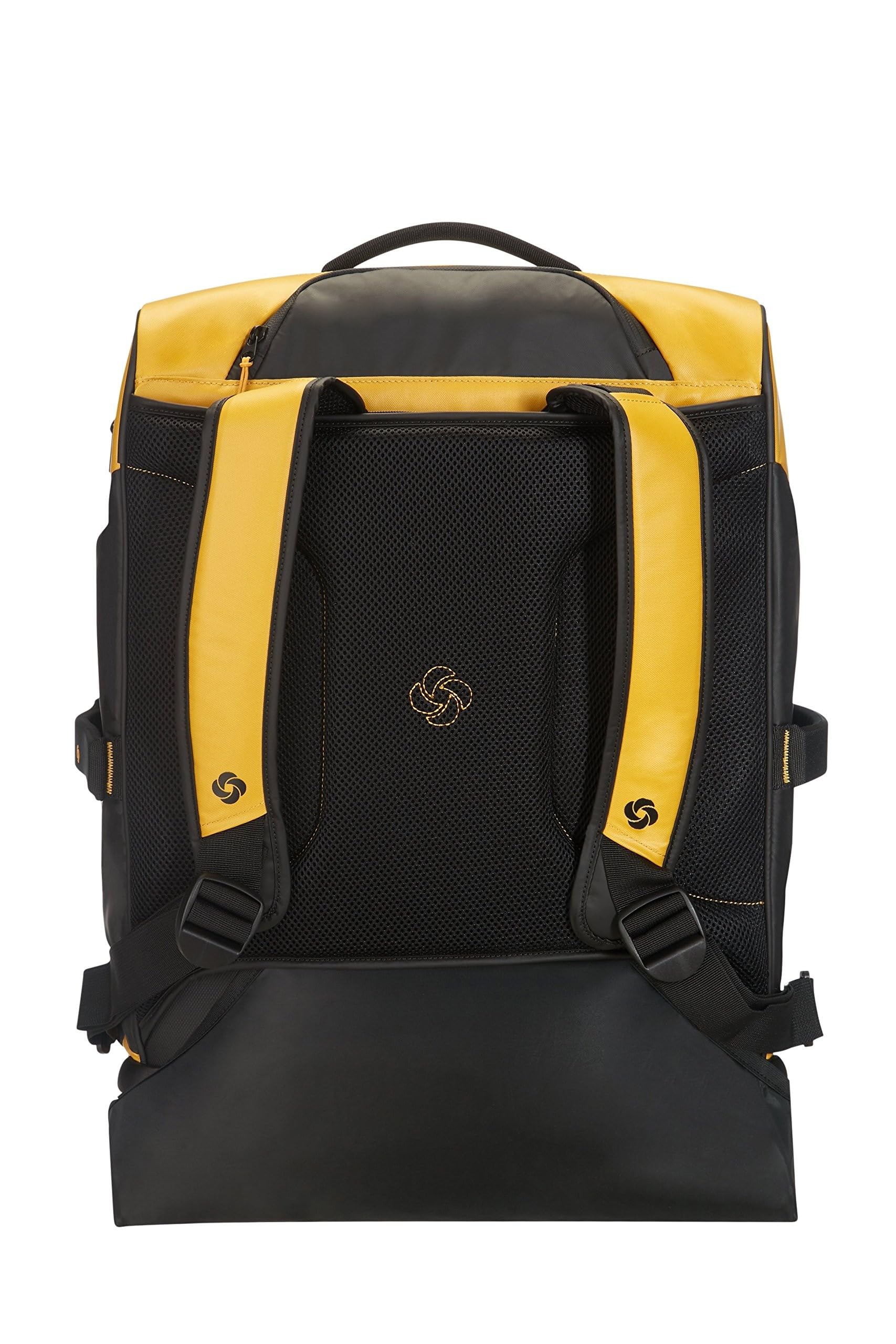 Samsonite Paradiver Light - Borsone/Zaino con 2 Ruote S, 55 cm, 51 L, Giallo (Yellow)