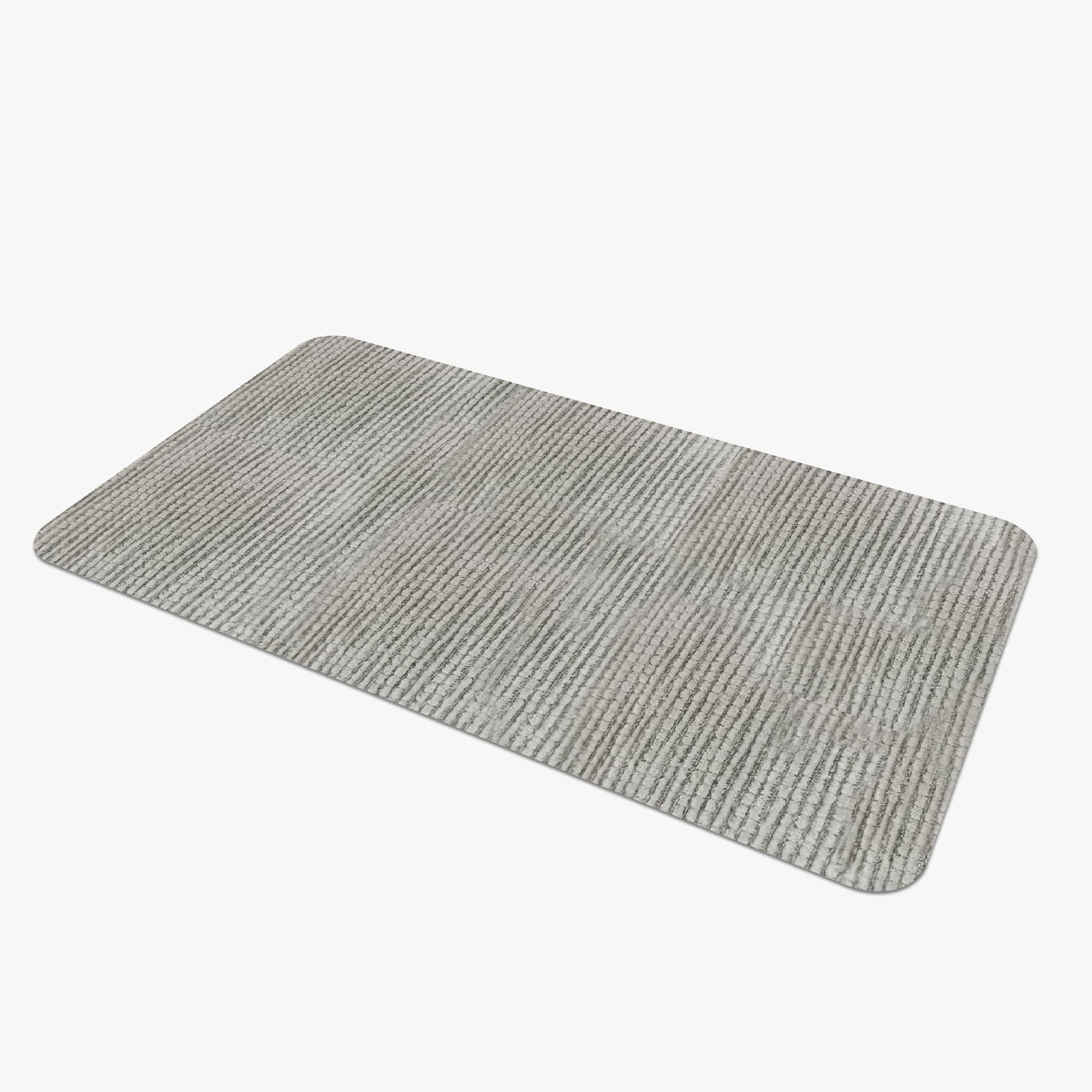 Comart - Tappeto Cucina Nancy - Antiscivolo - Lavabile in Lavatrice - Moderna Passatoia in Ciniglia - Runner per Corridoio e Cucina - Morbido e Resistente - Made in Italy - Perla - 50x130 cm
