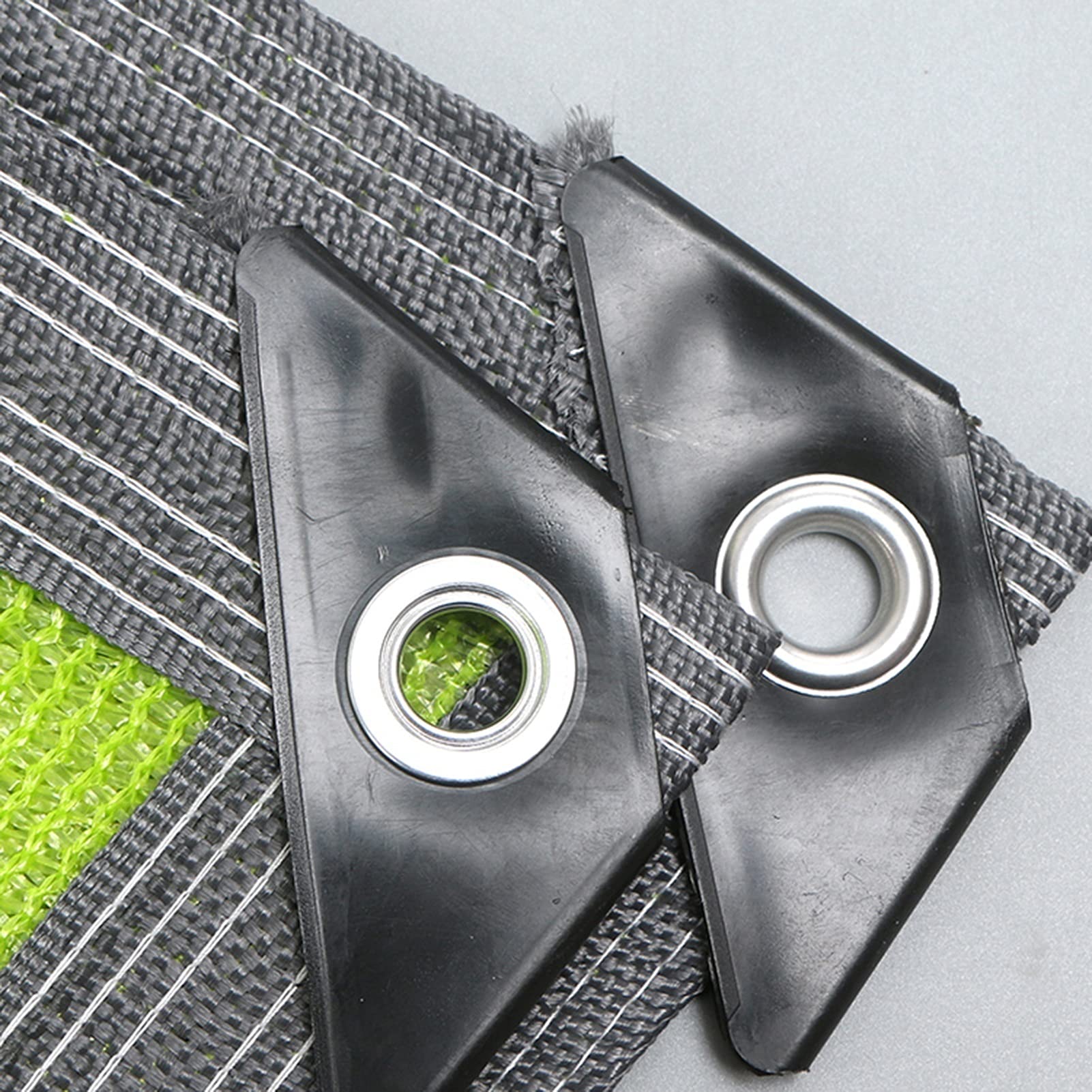 Tenda parasole verde in HDPE anti UV, per copertura di piante da laghetto di pesci, rete ombreggiante per esterni, per giardino, balcone, auto, protezione dal sole, dimensioni personalizzabili
