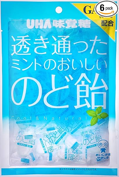 Amazon Co Jp 味覚糖 透き通ったミントのおいしいのど飴 92g 6袋 食品 飲料 お酒 Amazon Co Jp 味覚糖 透き通ったミントのおいしいのど飴 92g 6袋 食品 飲料 お酒