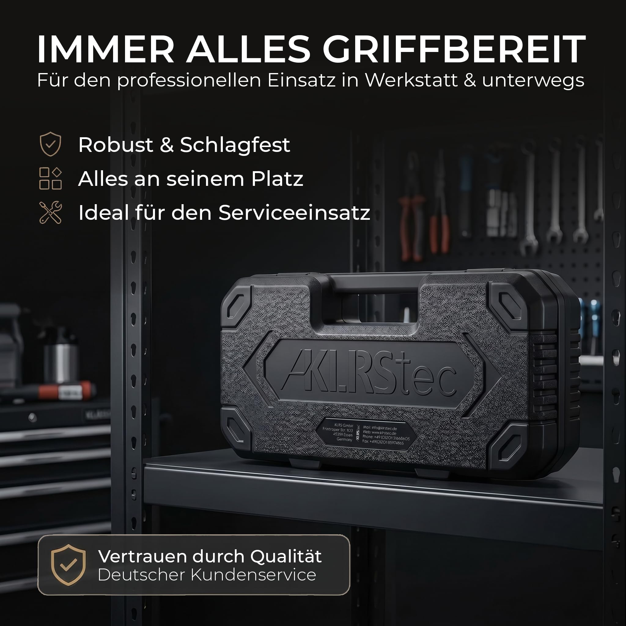 KLRStec Professional Nietmutternzangen Set [M3–M12] Halbautomatische Nietmutternzange für schnelleres arbeiten inkl. 70 Nietmuttern, Stufenbohrer & Werkzeugkoffer – Profi Nietenzange Set