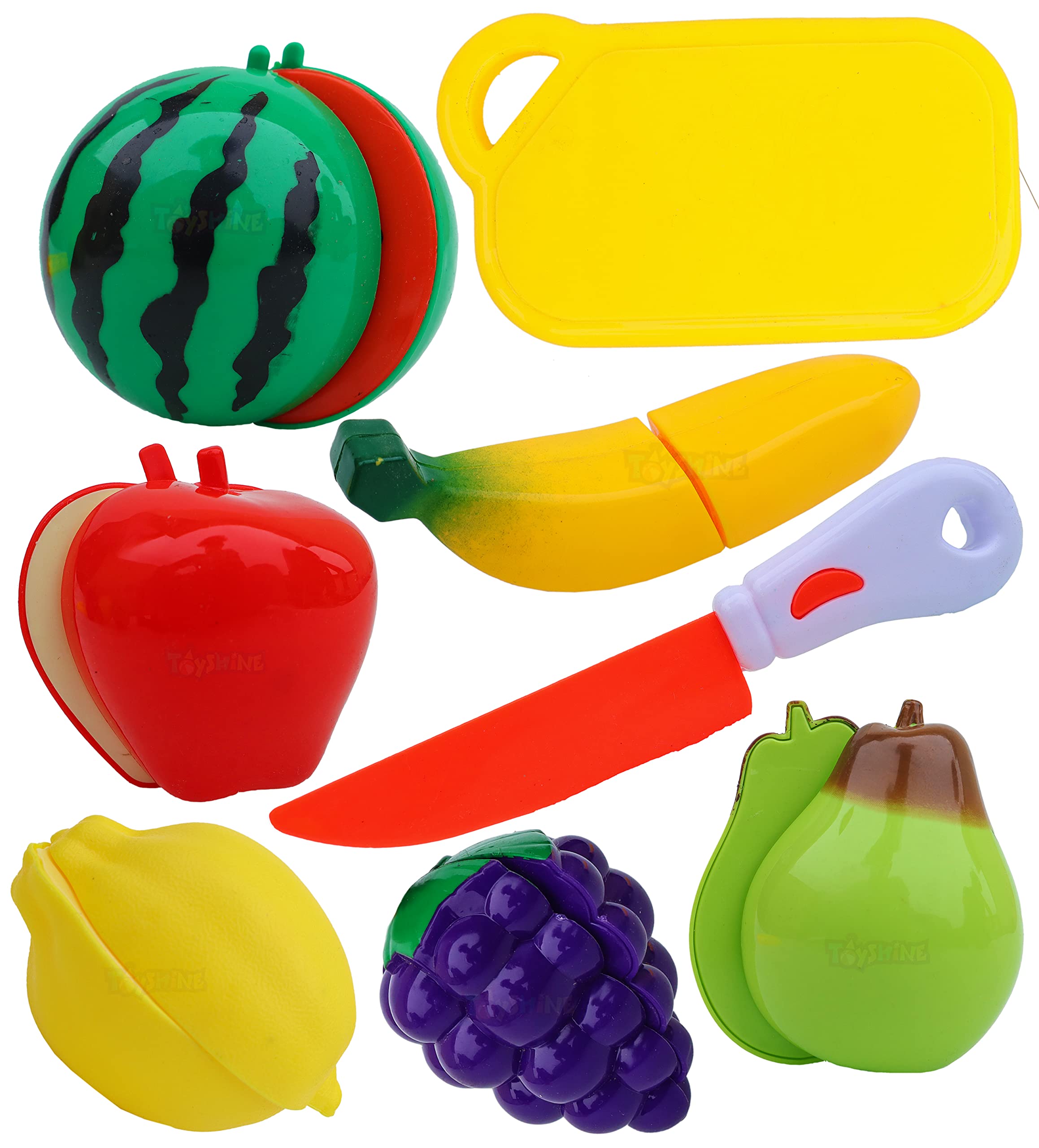 Toyshine Realistic Sliceable 6 Pcs Fruits Cutting Play Toy Set, Can Be Cut in 2 Parts (Light Weight) (B093LCP6KB) Amazon Price History, Amazon Price Tracker