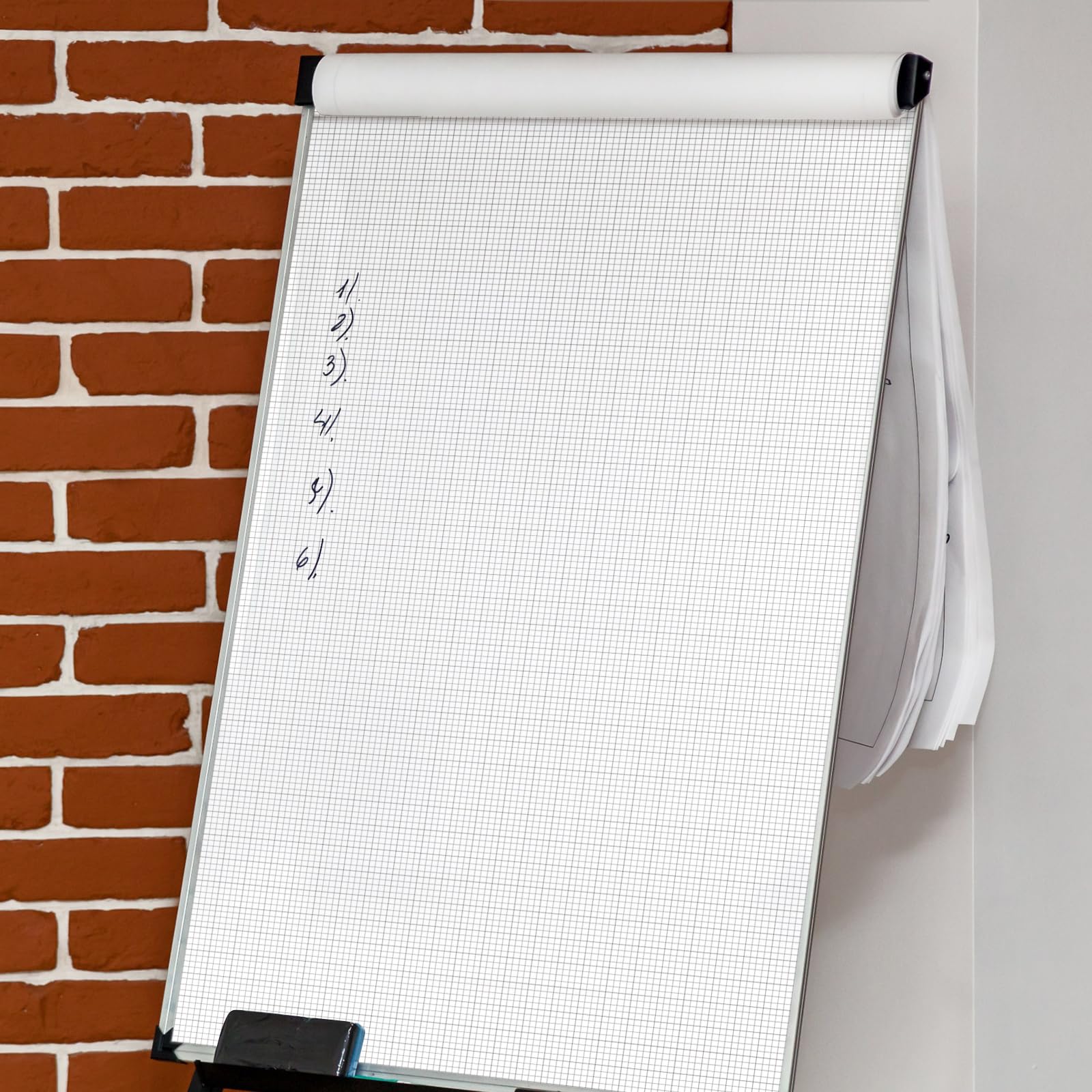 Fuyoooo 25 Blatt Graph Paper Pad 61 x 121,9 cm große Grafik 2,5 cm und 0,6 cm liniertes Rasterpapier für Ingenieure, Architekten, Designer, Mathematiker, Zeichner, Skizze, Haus, kommerzielle Baupläne