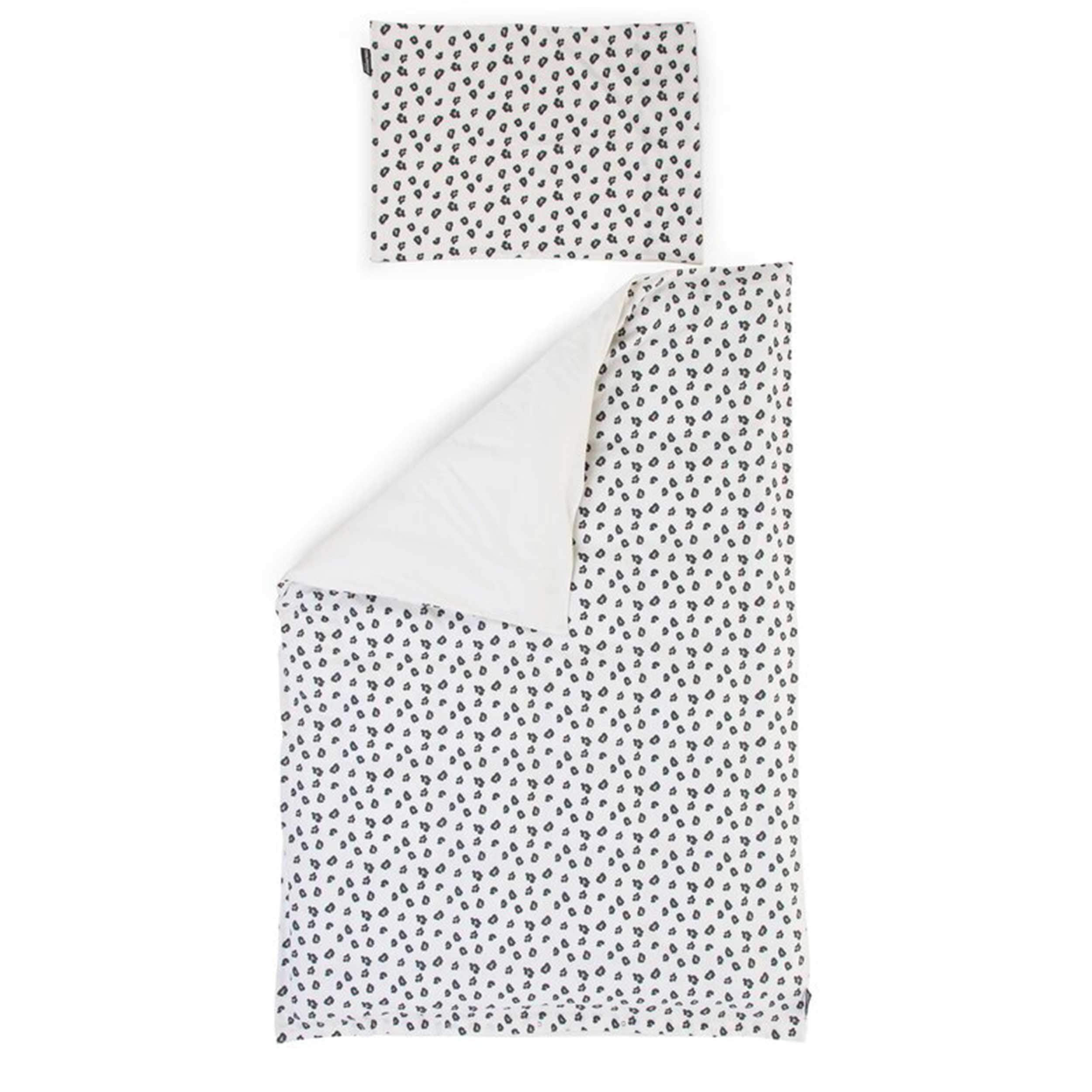 Childhome - Juego de cama para bebé (100 x 140 cm), diseño de leopardo